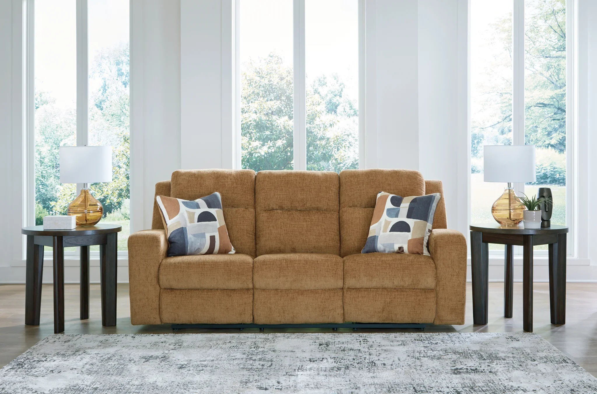 Kanlow - Honey - Reclining Sofa - Image 2