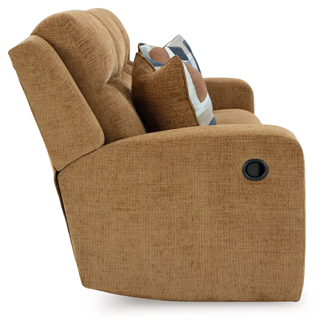 Kanlow - Honey - Reclining Sofa - Image 5