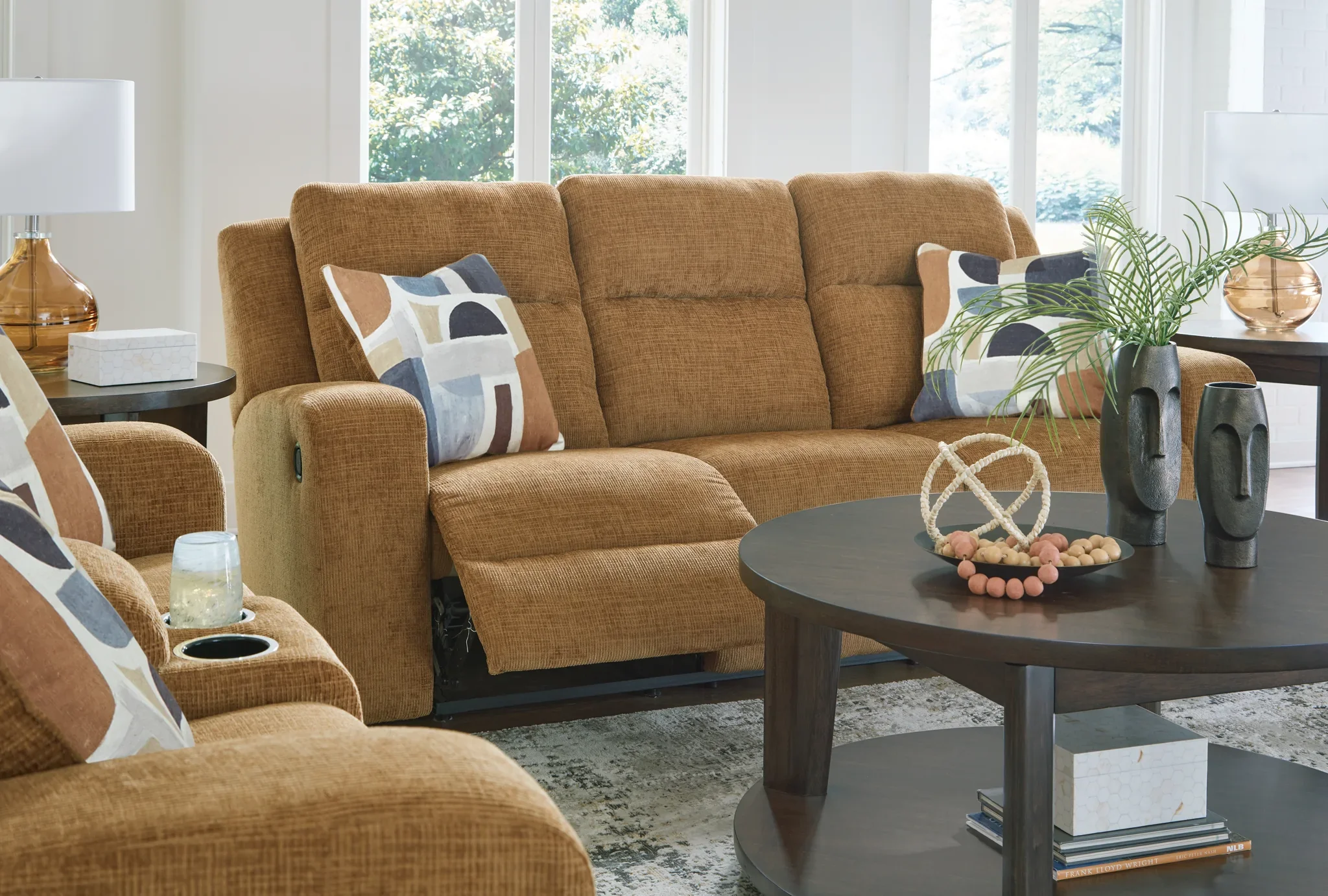 Kanlow - Honey - Reclining Sofa - Image 6