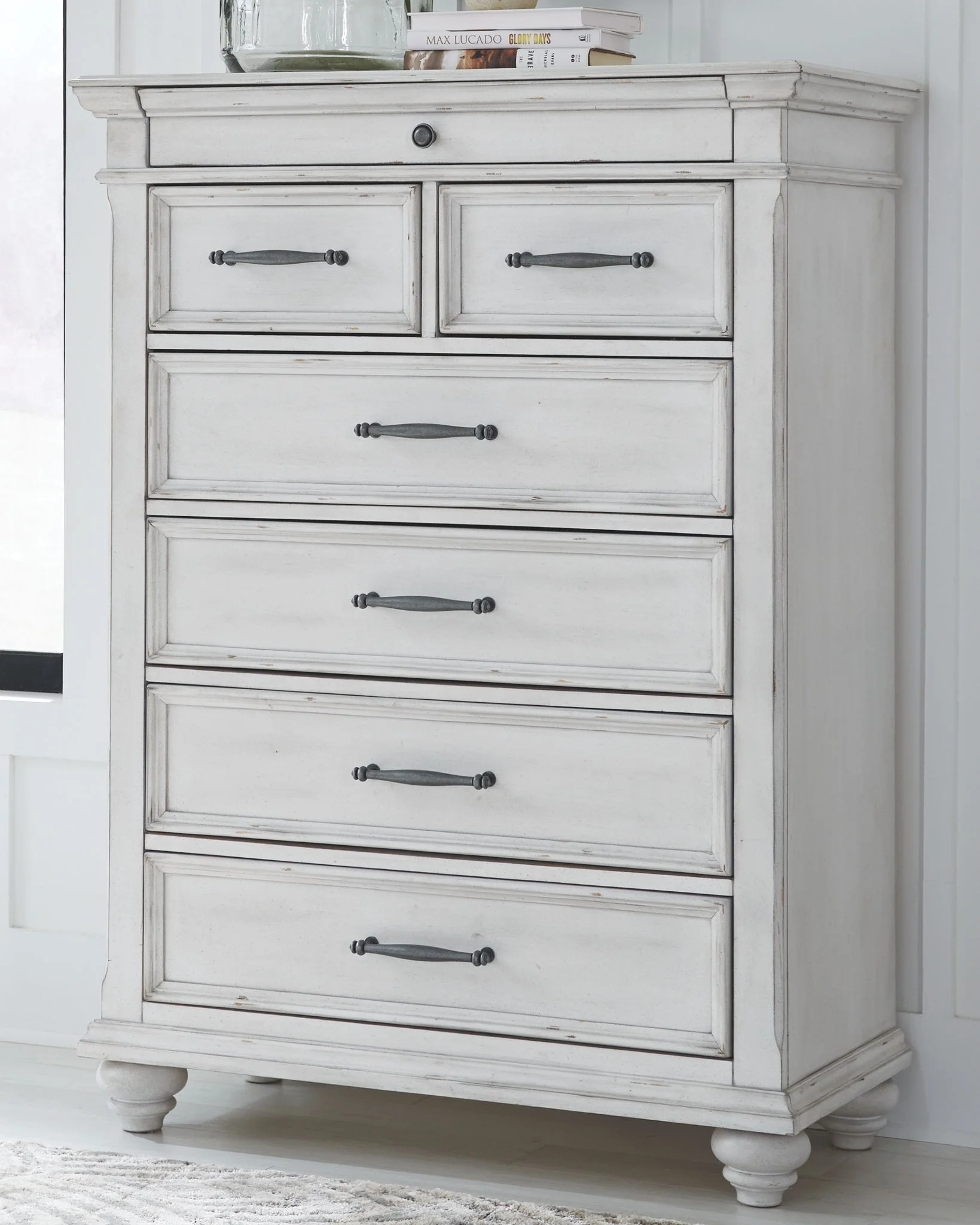 Kanwyn - Whitewash - Chest - Image 2