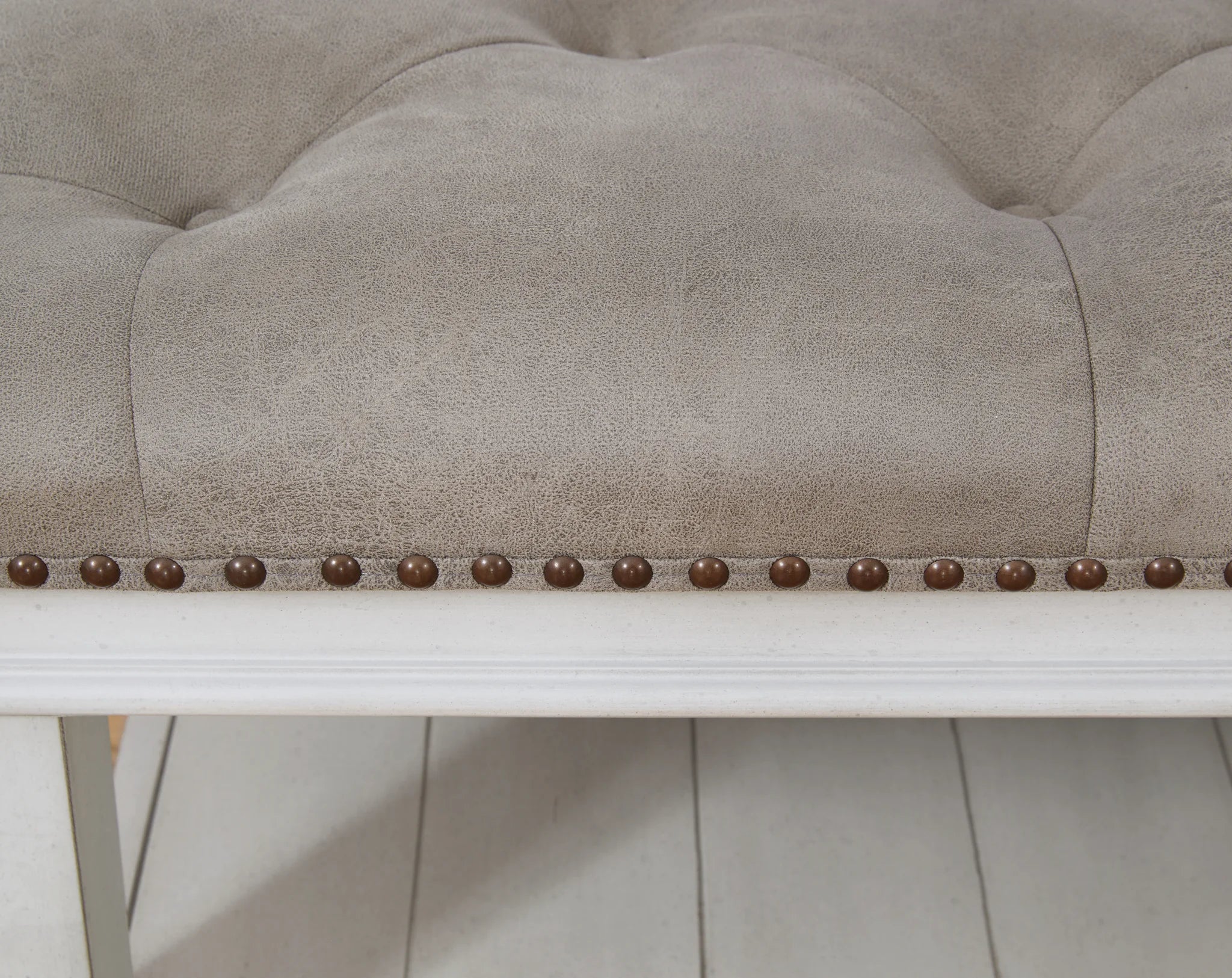 Kanwyn - Whitewash - Uph Ottoman Cocktail Table - Image 4