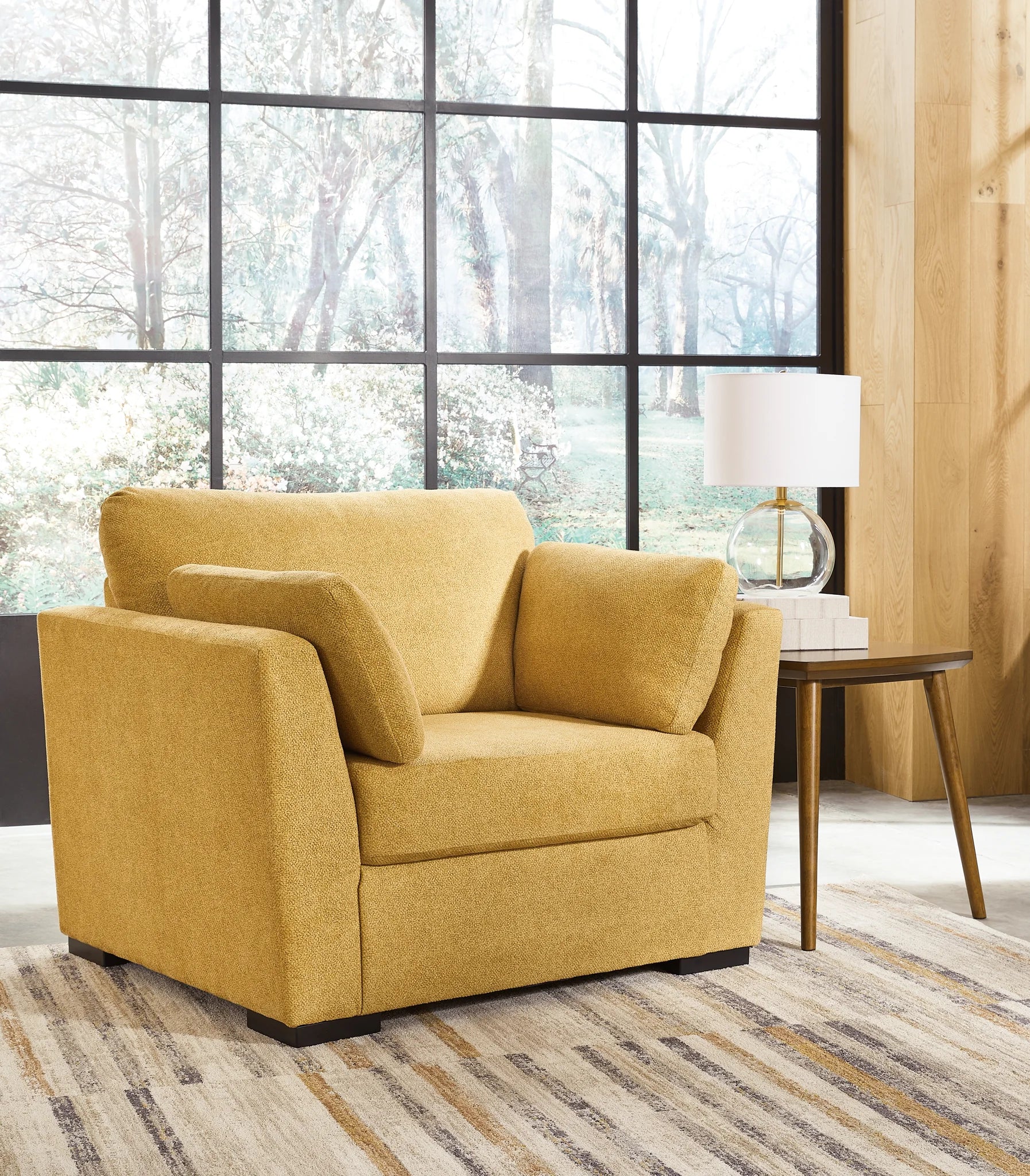 Keerwick - Sunflower - 2 Pc. - Chair And A Half, Ottoman - Image 3