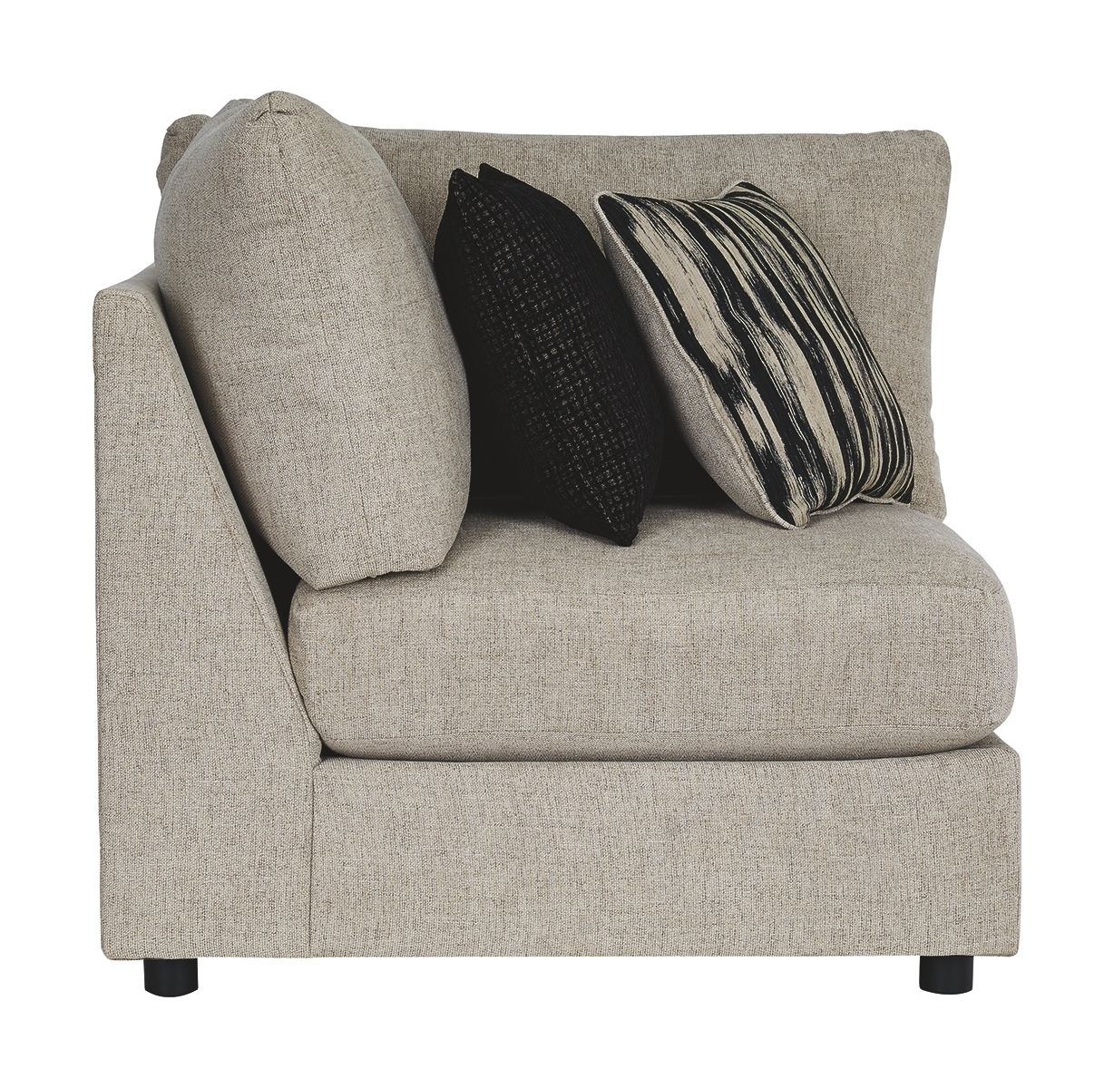Kellway - Bisque - Loveseat 2 Pc Sectional - Image 3
