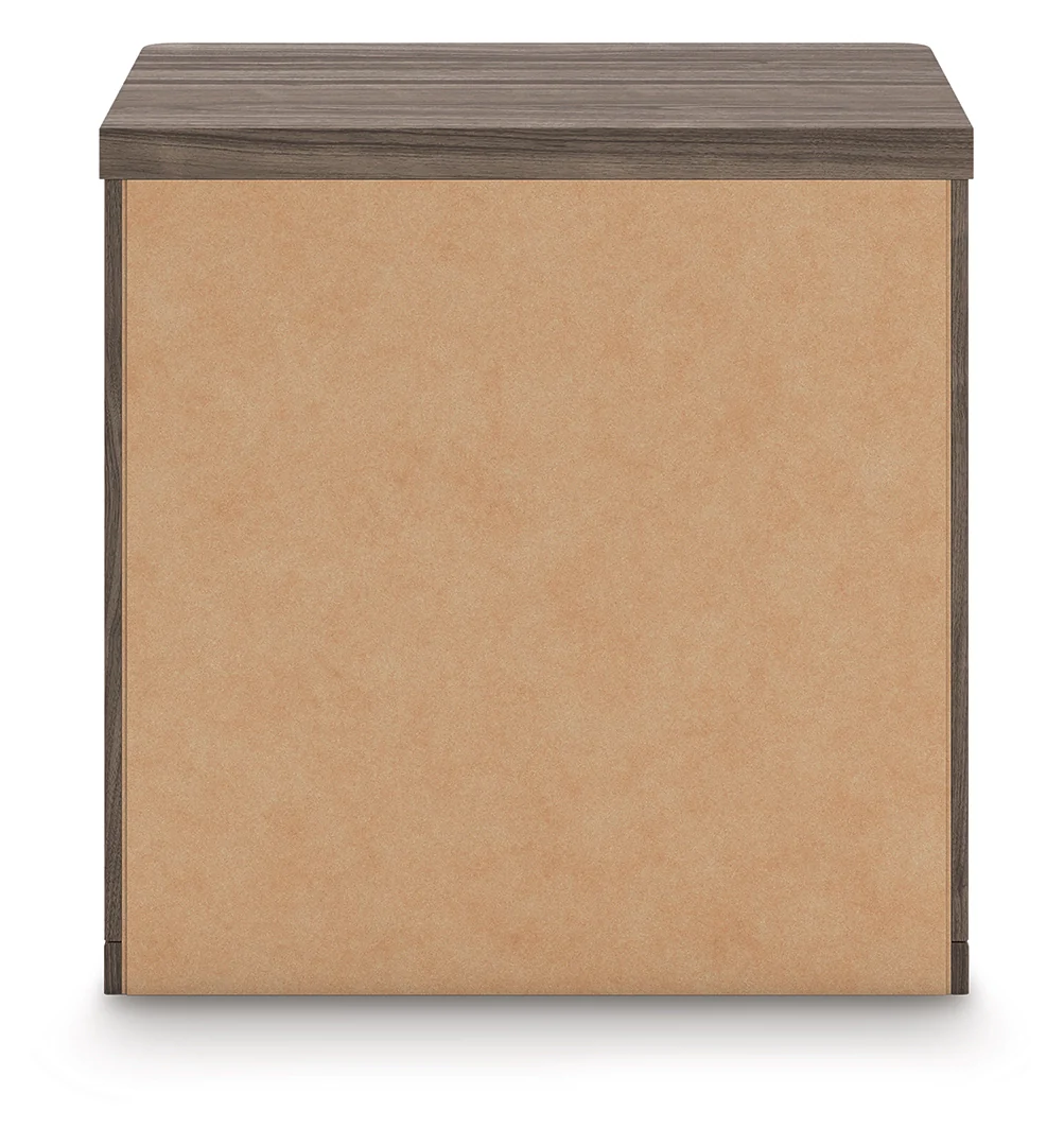 Kendanport - Brown / White - Two Drawer Night Stand - Image 8