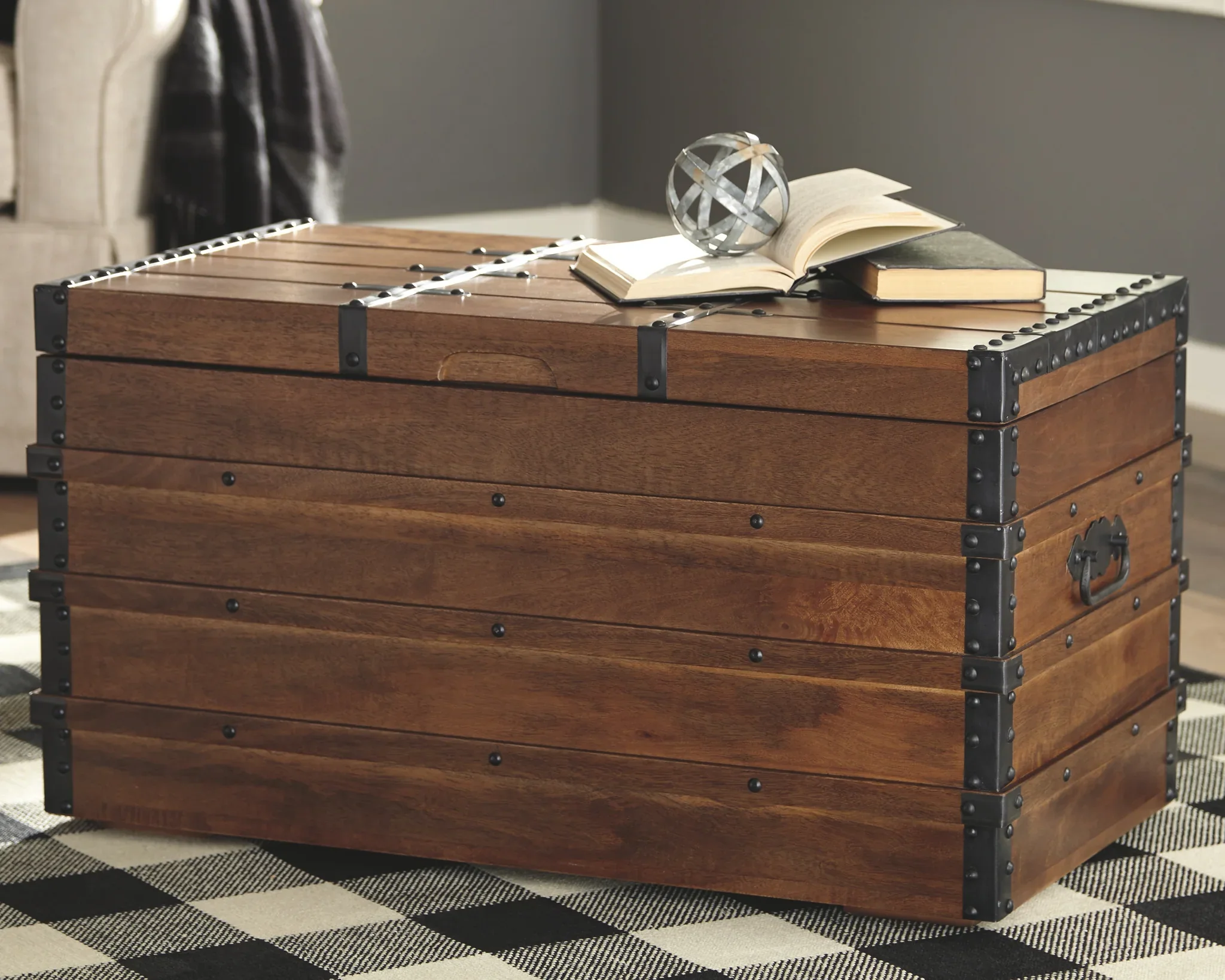 Kettleby - Brown - Storage Trunk - Image 8