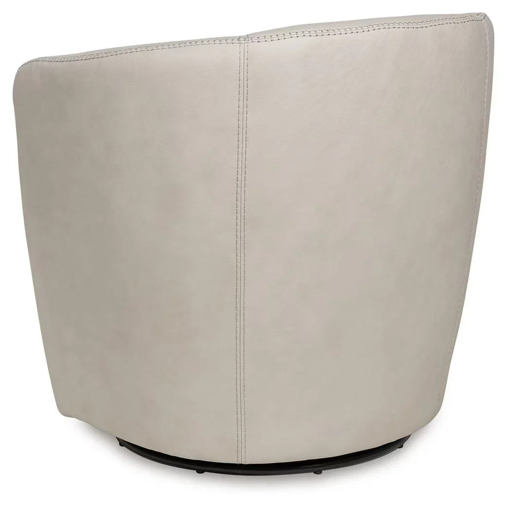 Kierreys - Bone - Swivel Accent Chair - Image 4