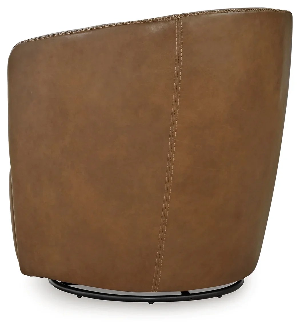 Kierreys - Caramel - Swivel Chair - Image 5