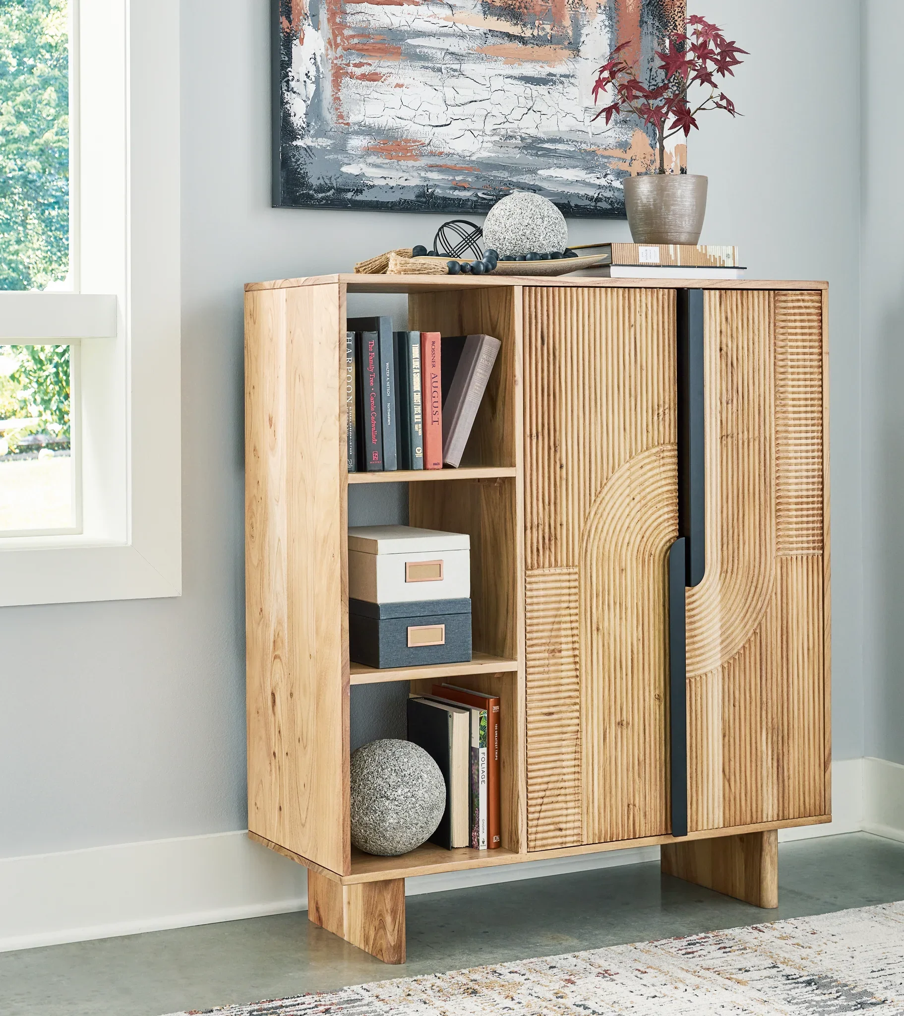 Kierwell - Natural - Accent Cabinet - Image 2