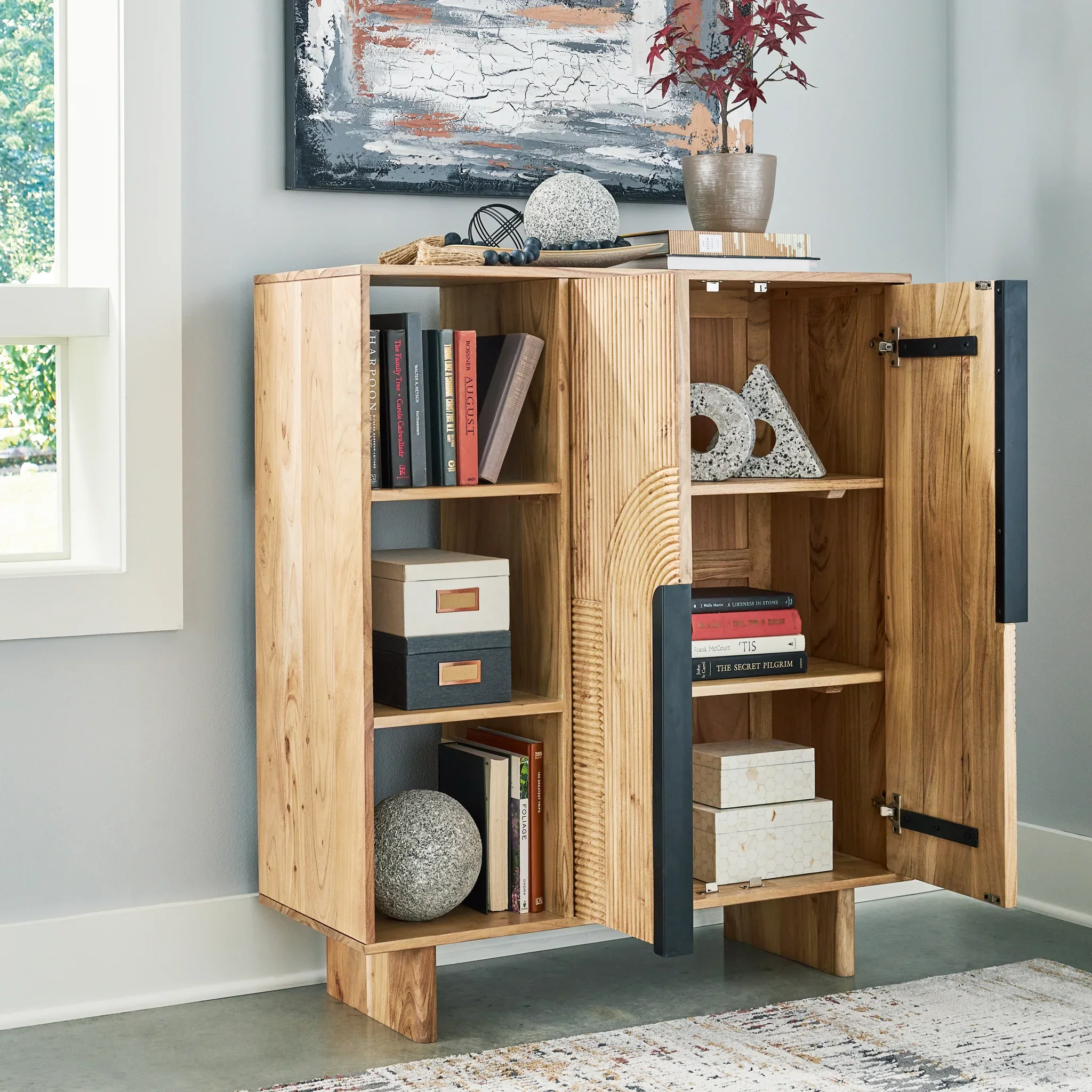 Kierwell - Natural - Accent Cabinet - Image 6
