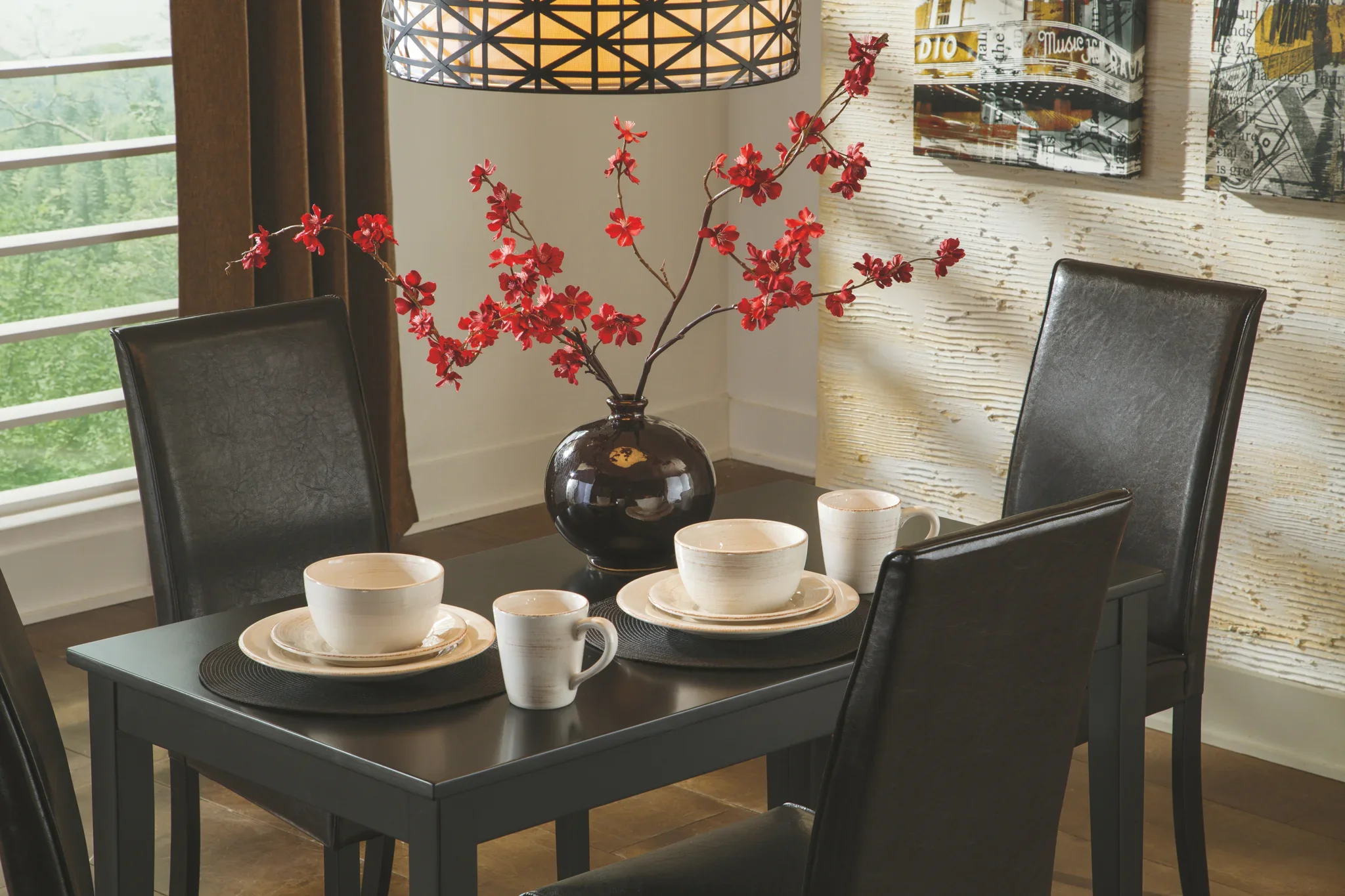 Kimonte - Dark Brown - Dining Uph Side Chair (Set of 2) - Image 10
