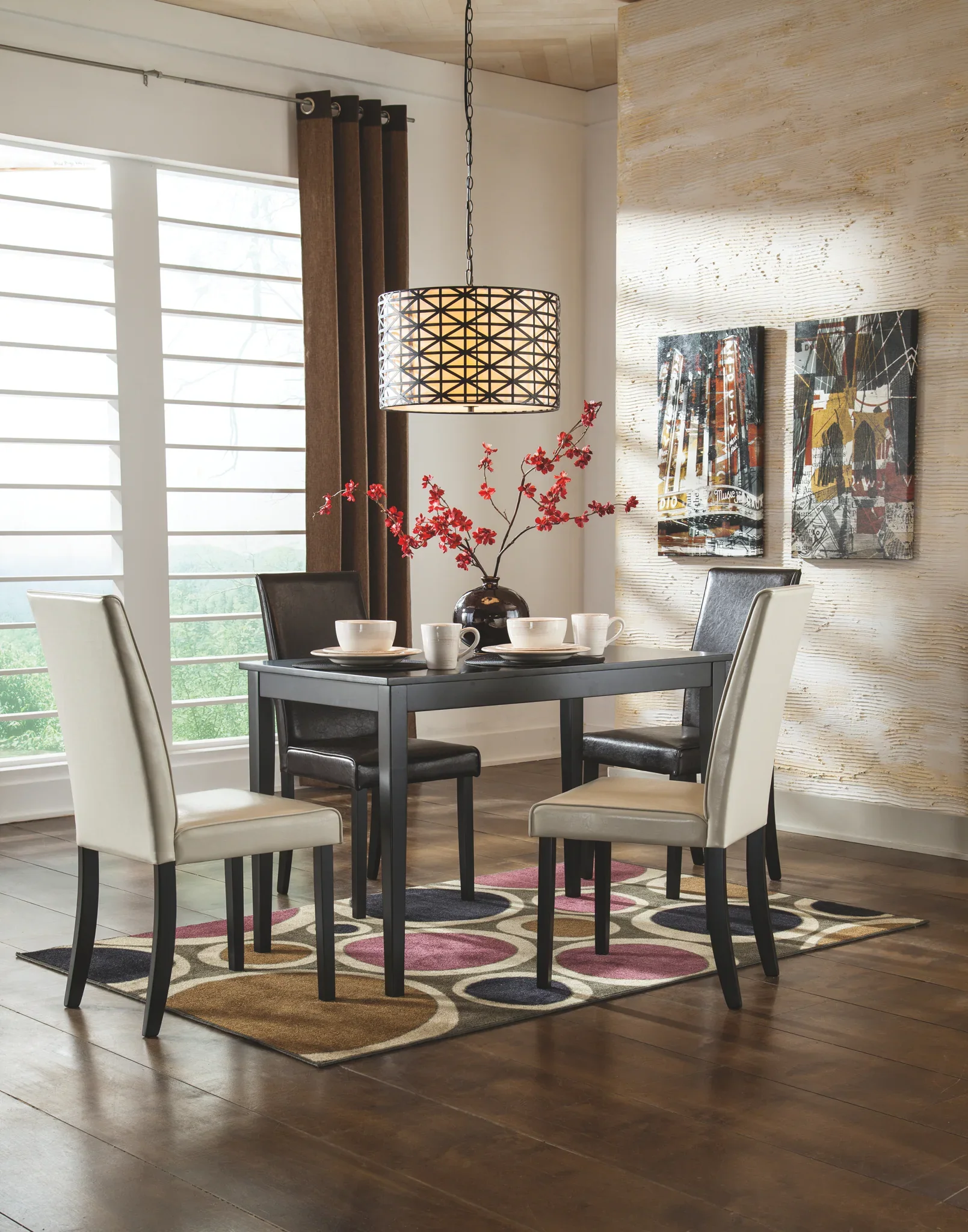 Kimonte - Dark Brown - Dining Uph Side Chair (Set of 2) - Image 11