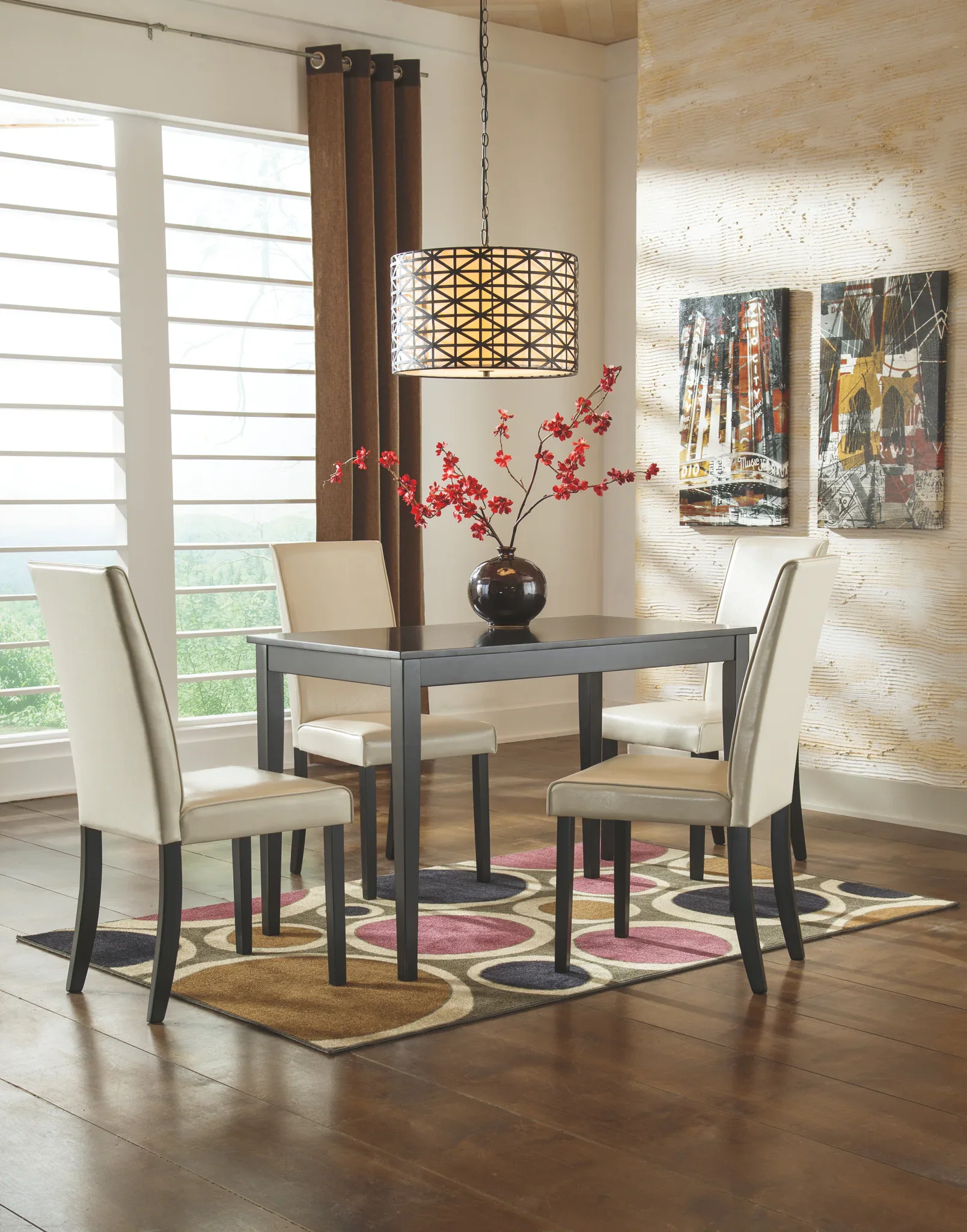 Kimonte - Ivory - Dining Uph Side Chair (Set of 2) - Image 3