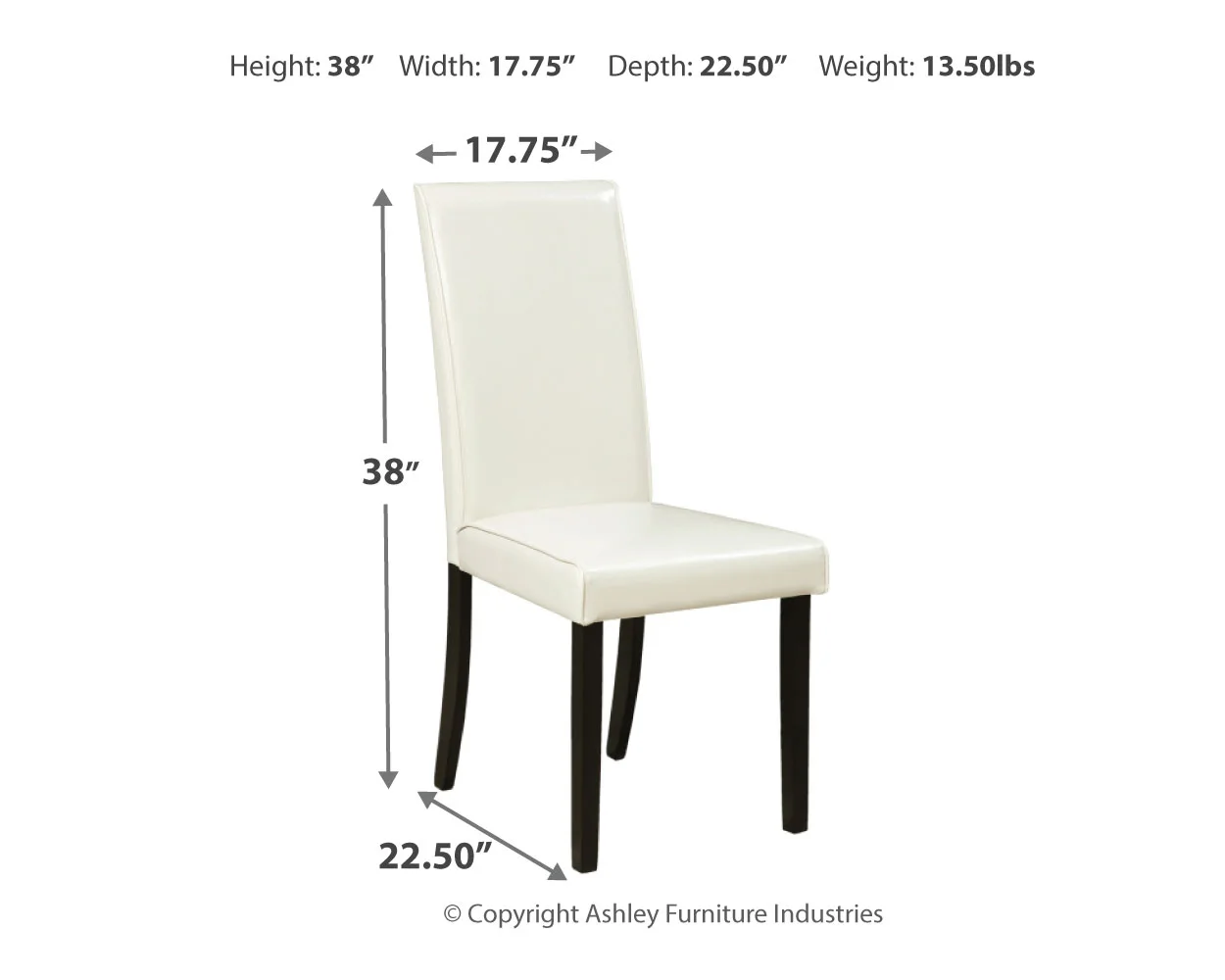 Kimonte - Ivory - Dining Uph Side Chair (Set of 2) - Image 4