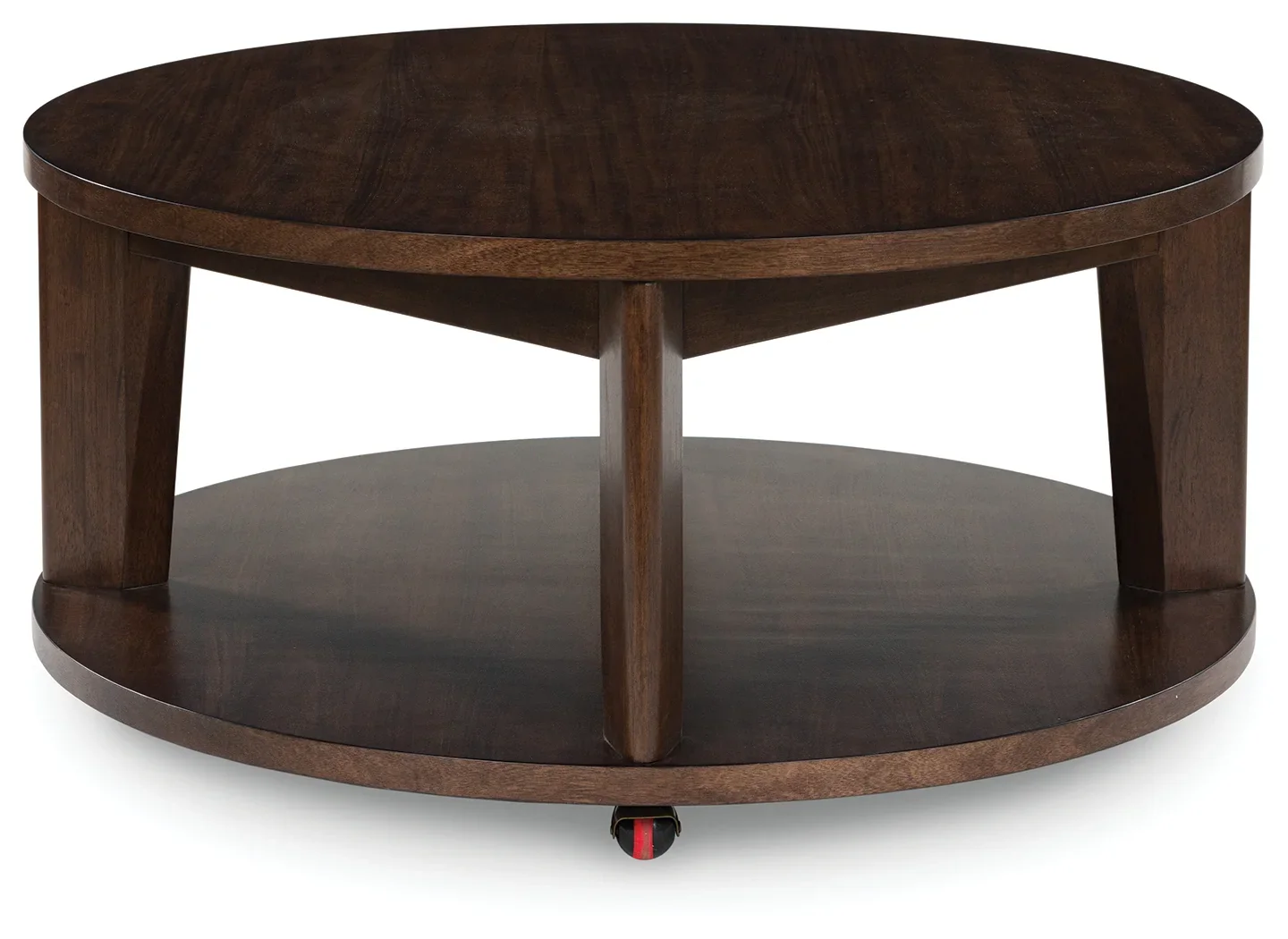 Korestone 2 - Dark Brown - Round Cocktail Table - Image 3