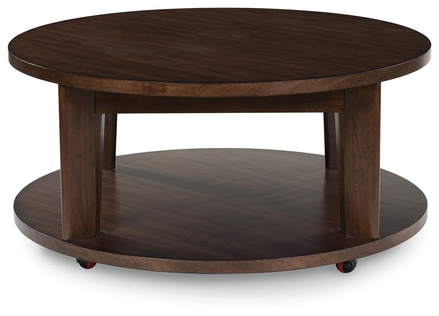 Korestone 2 - Dark Brown - Round Cocktail Table - Image 4