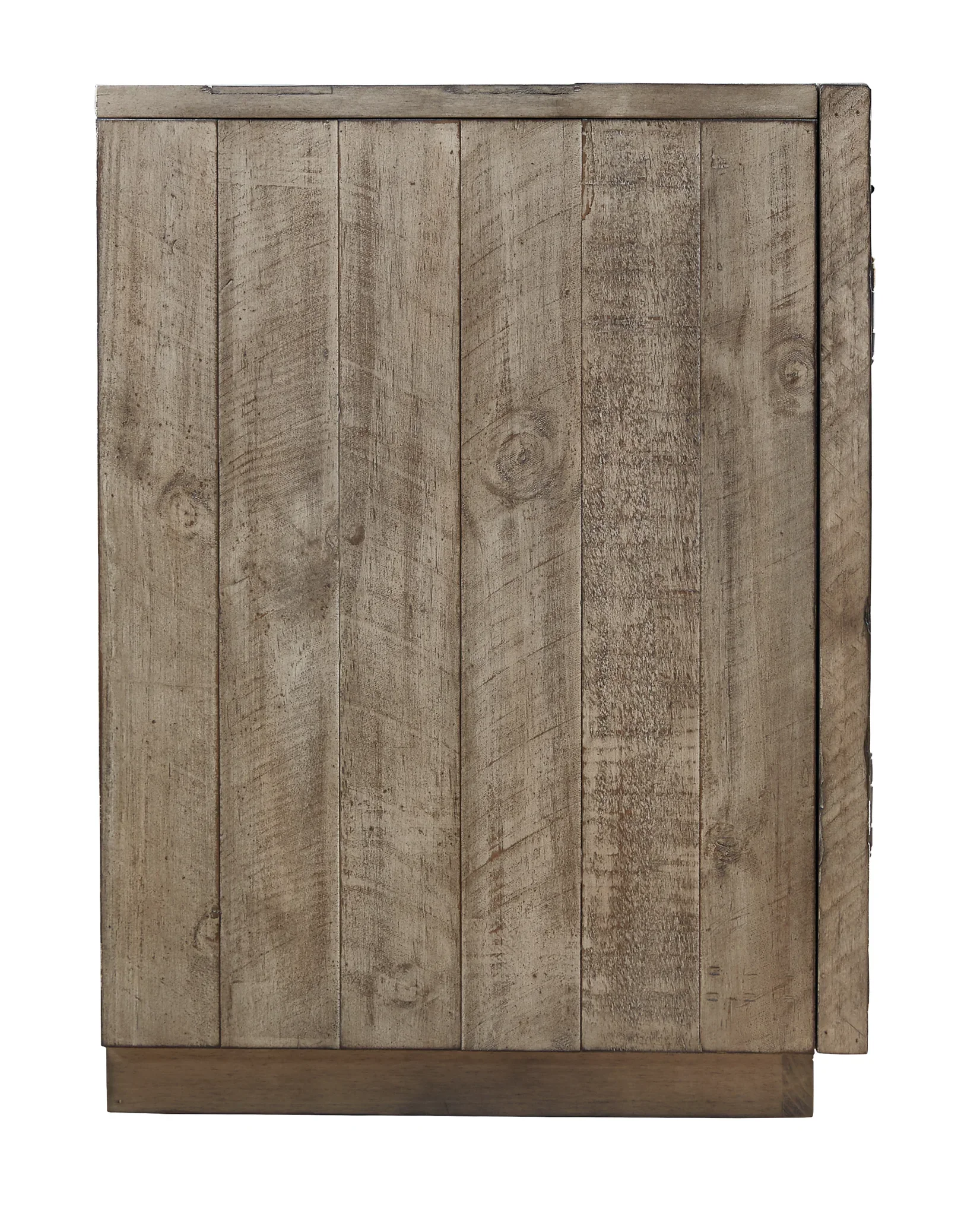 Krystanza - Weathered Gray - TV Stand With Wide Fireplace Insert - Image 8
