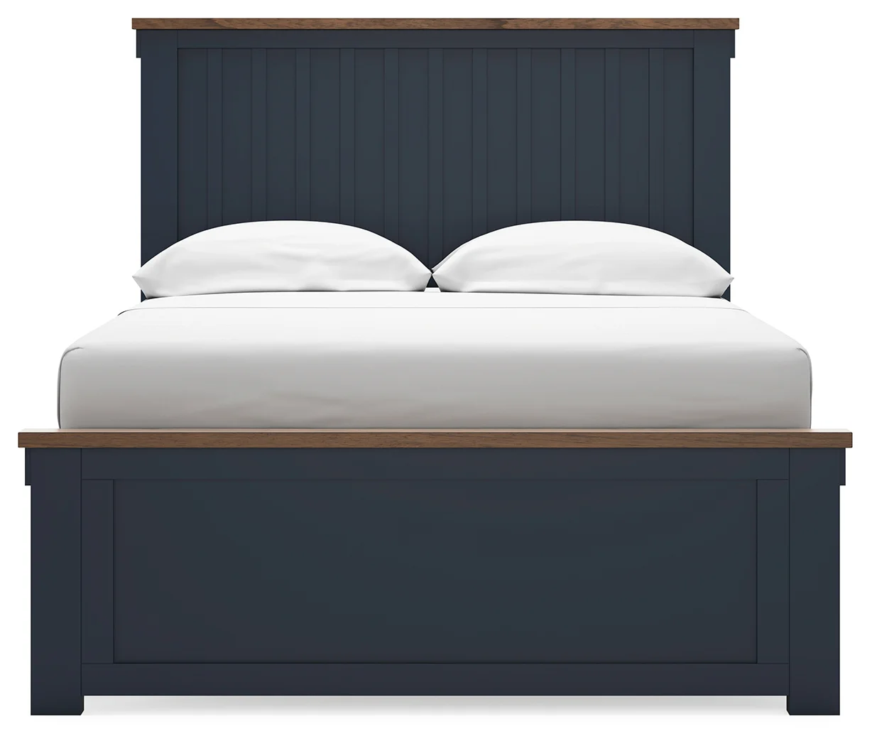 Landocken - Brown / Blue - Full Panel Bed - Image 5