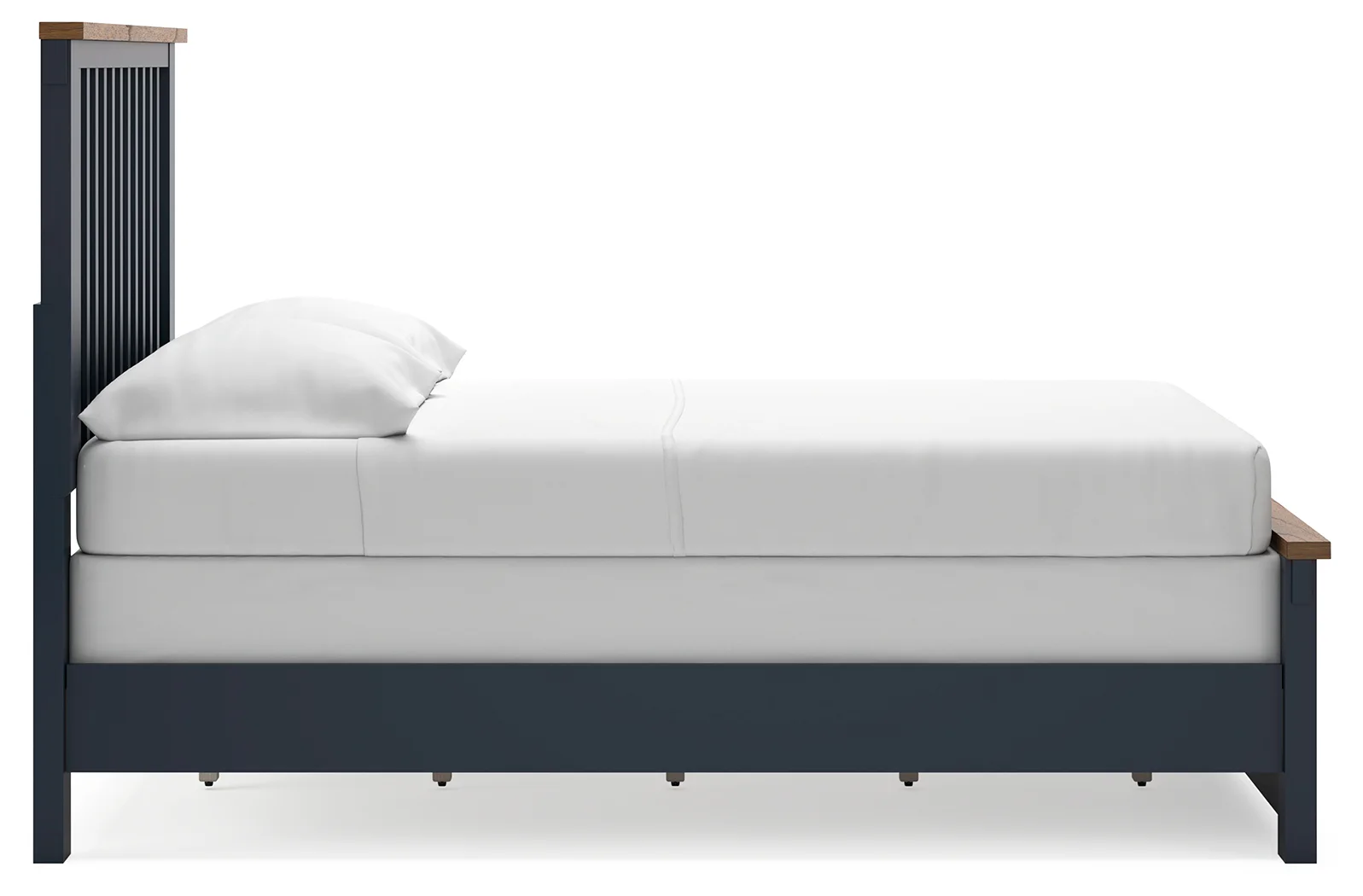 Landocken - Brown / Blue - Full Panel Bed - Image 8