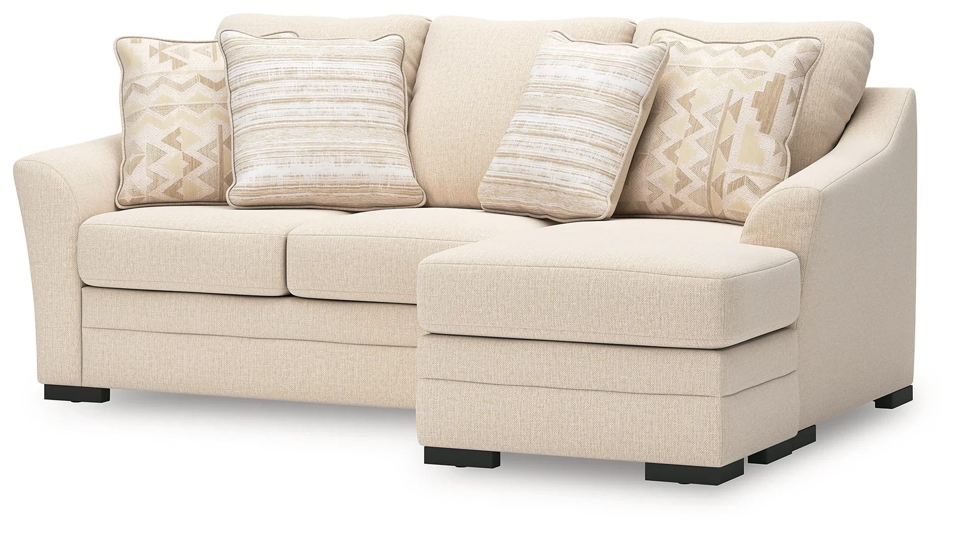 Lango - Jute - 3 Pc. - Sofa Chaise, Chair, Ottoman - Image 2