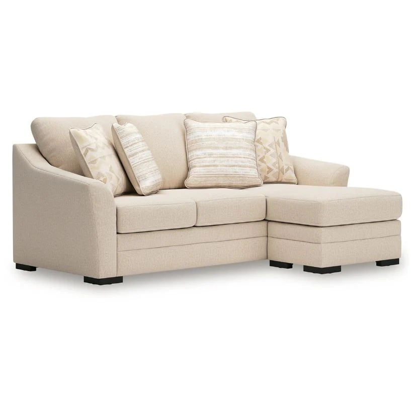 Lango - Jute - Queen Sofa Chaise Sleeper