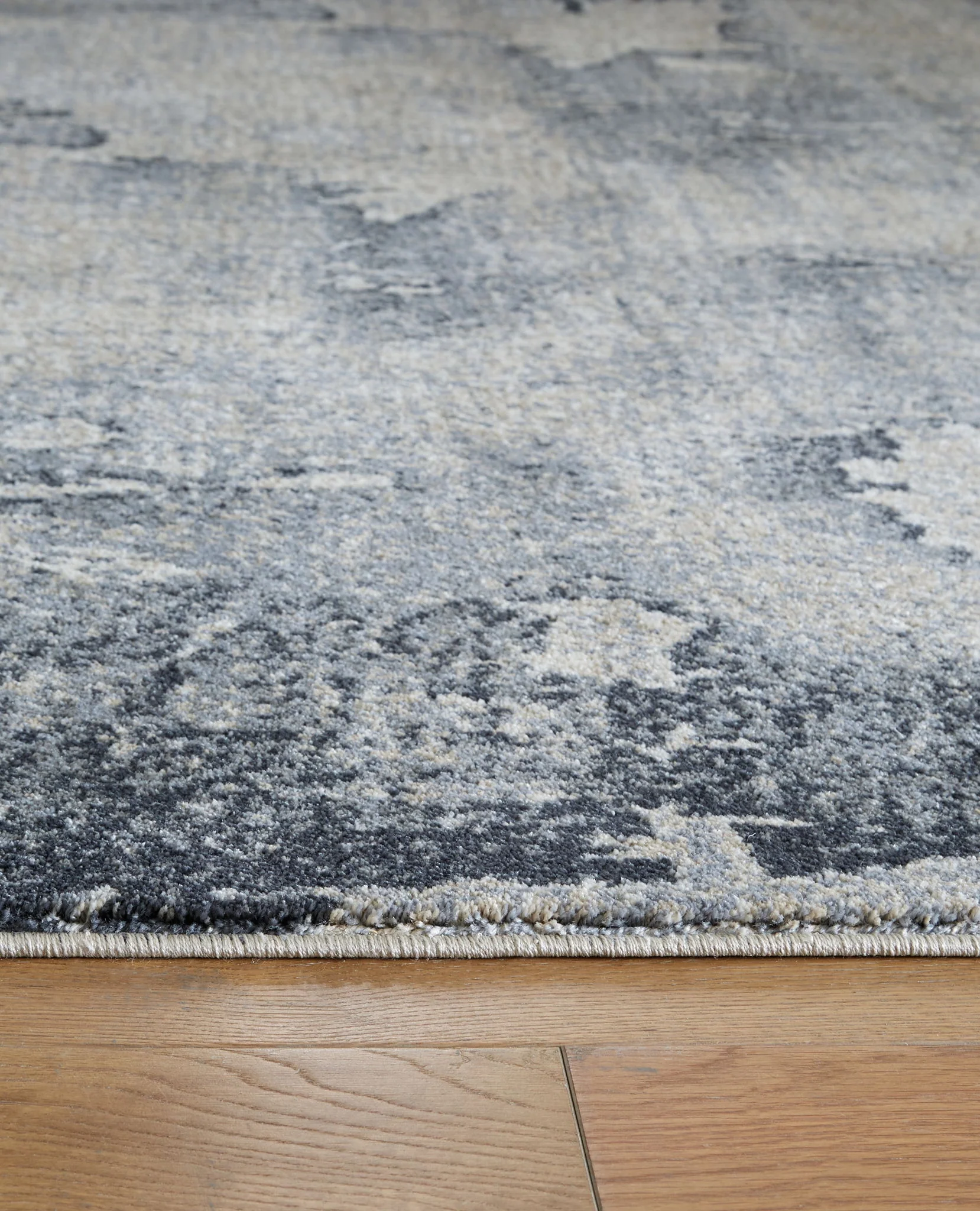 Langrich - Blue / Gray / Cream - Large Rug - 8' x 10' - Image 3