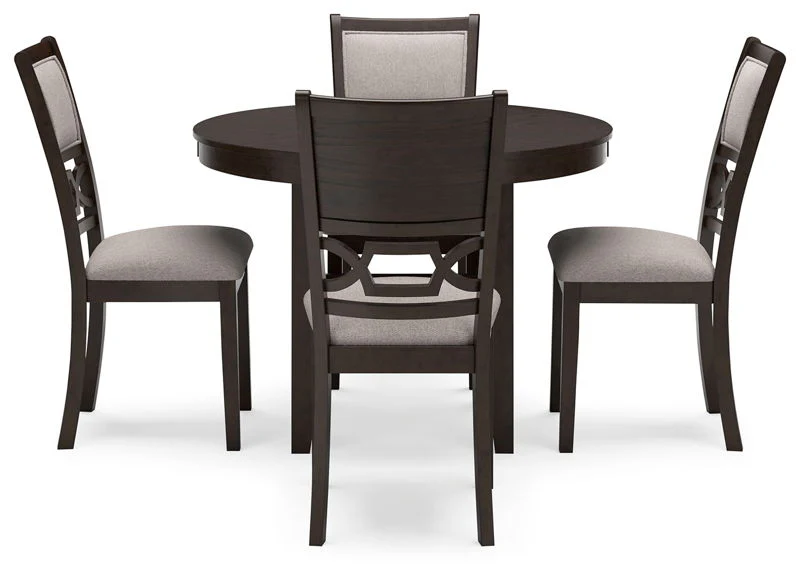 Langwest - Brown - Dining Room Table Set (Set of 5) - Image 3