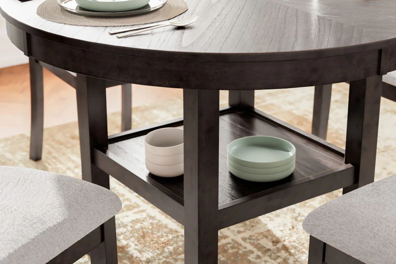 Langwest - Brown - Dining Room Table Set (Set of 5) - Image 4