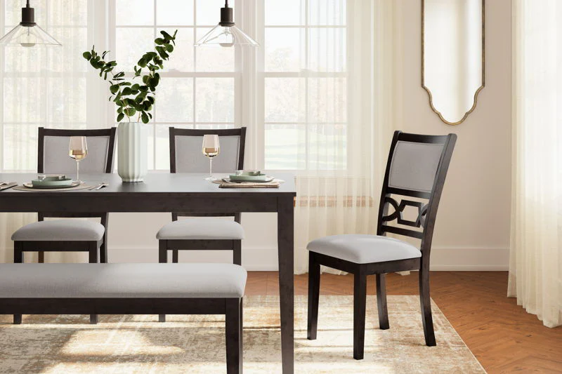 Langwest - Brown - Dining Room Table Set (Set of 6) - Image 5
