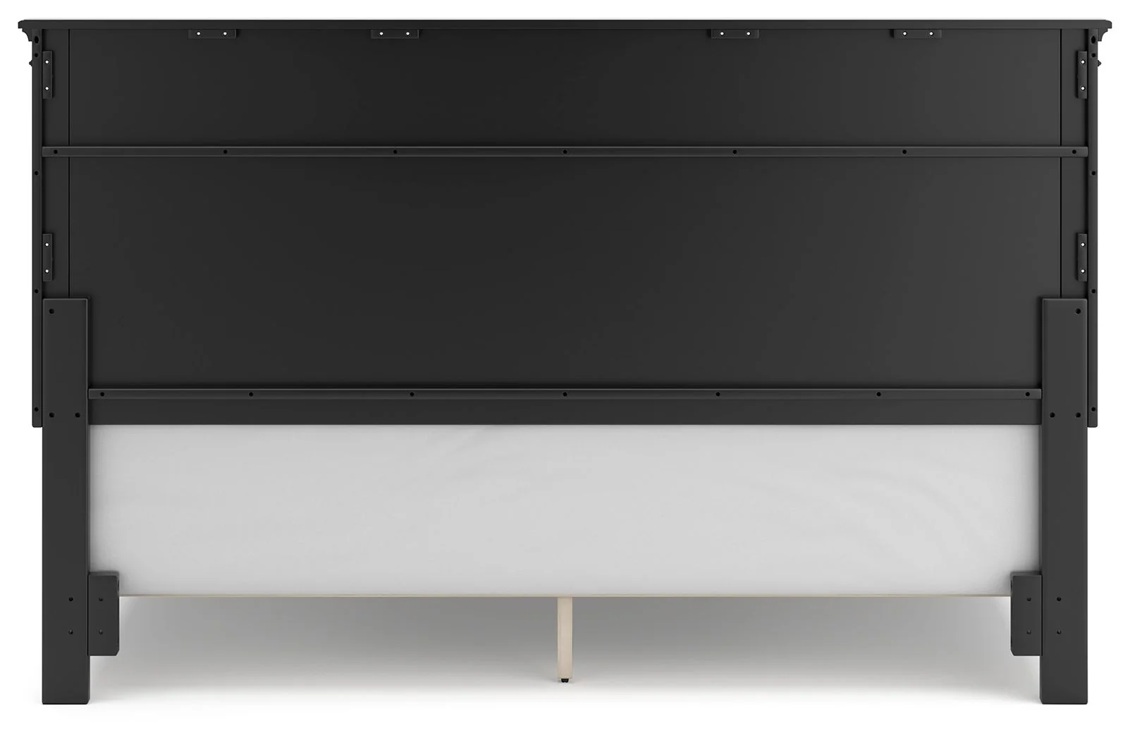 Lanolee - Black - California King Panel Bed - Image 4