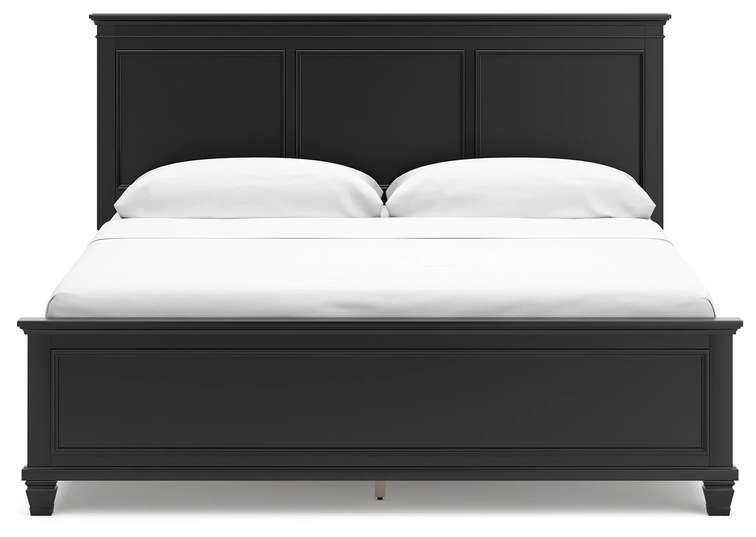 Lanolee - Black - California King Panel Bed - Image 5