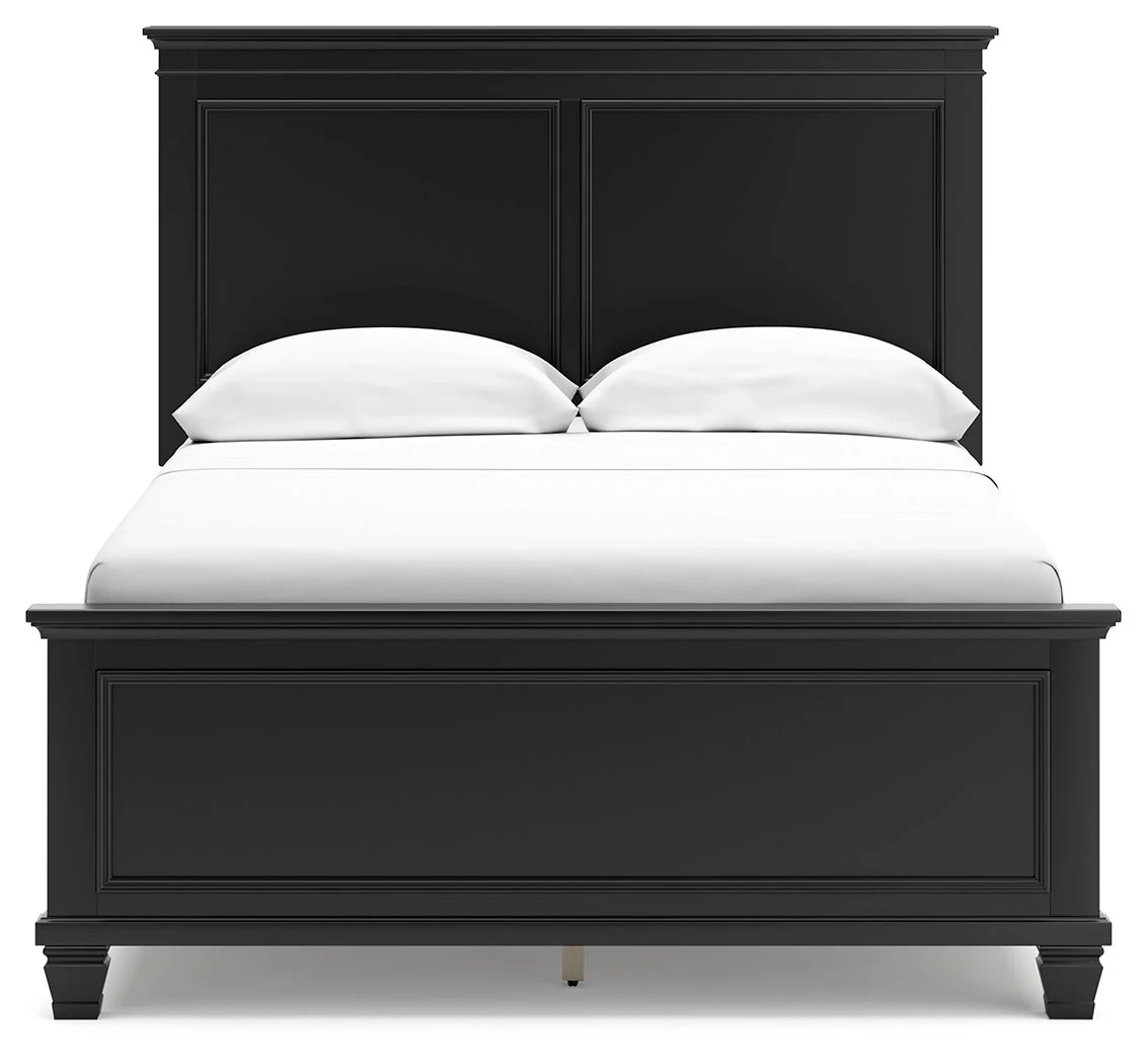 Lanolee - Black - Full Panel Bed - Image 5