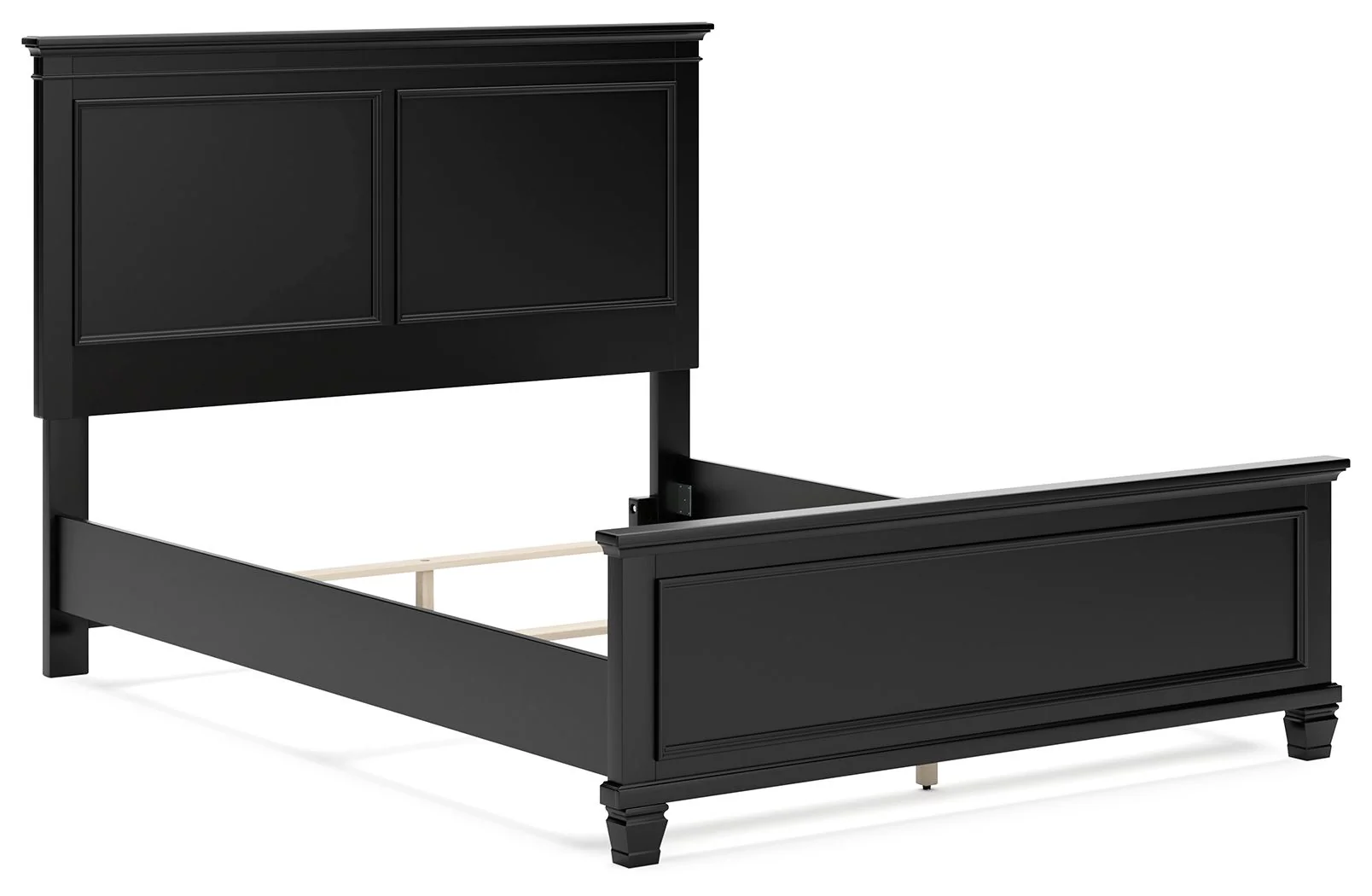 Lanolee - Black - Queen Panel Bed - Image 2