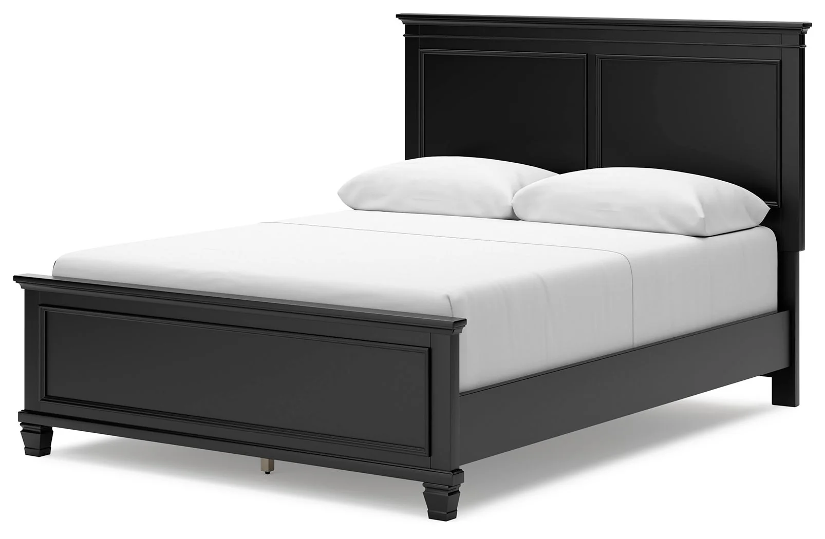 Lanolee - Black - Queen Panel Bed - Image 3