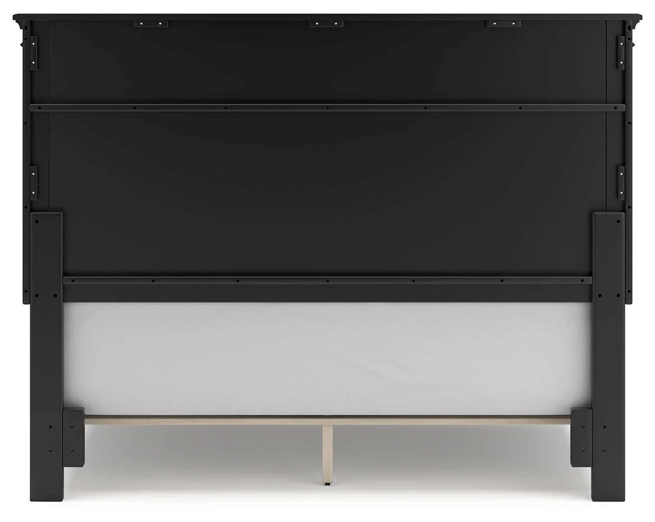Lanolee - Black - Queen Panel Bed - Image 5