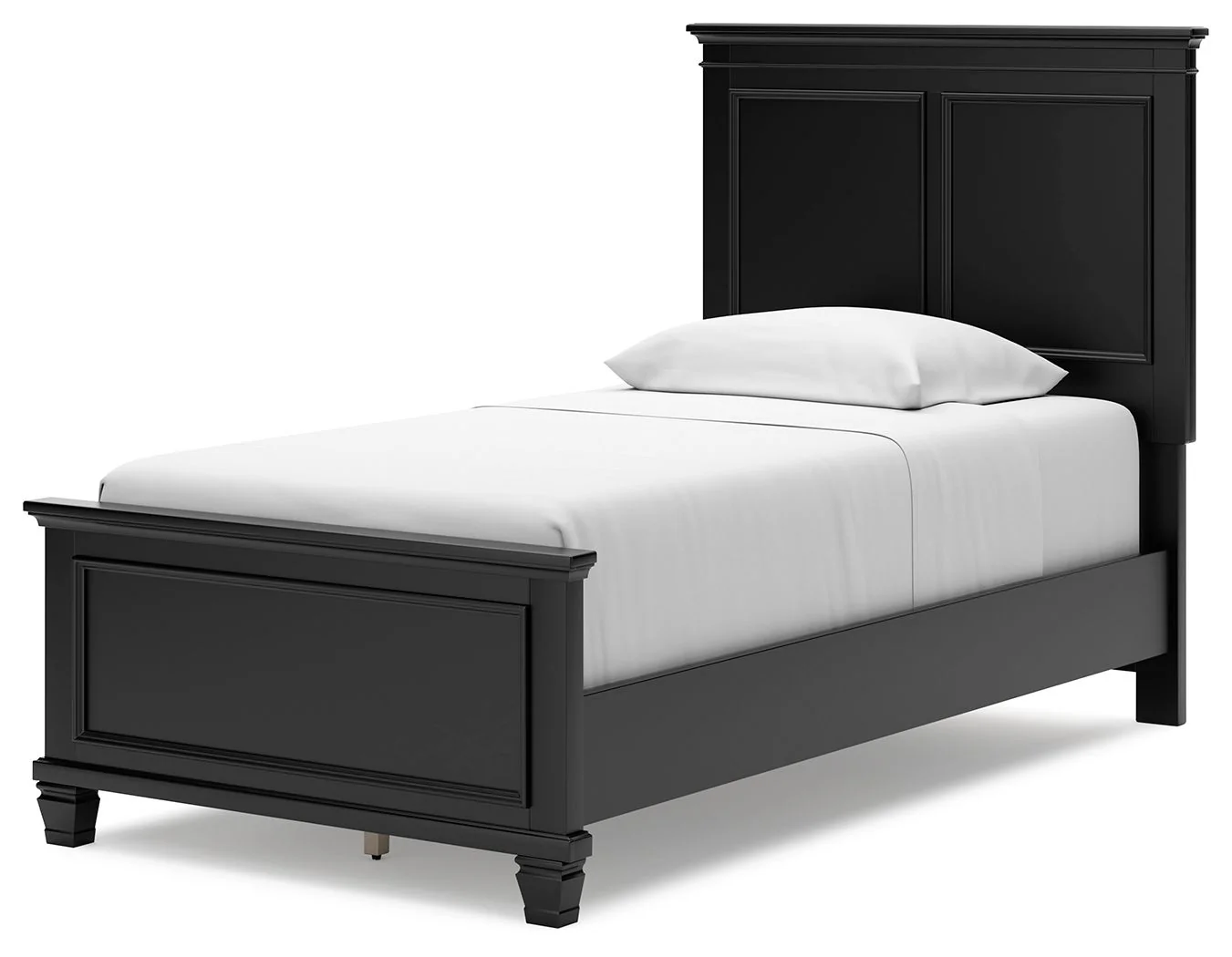Lanolee - Black - Twin Panel Bed - Image 4