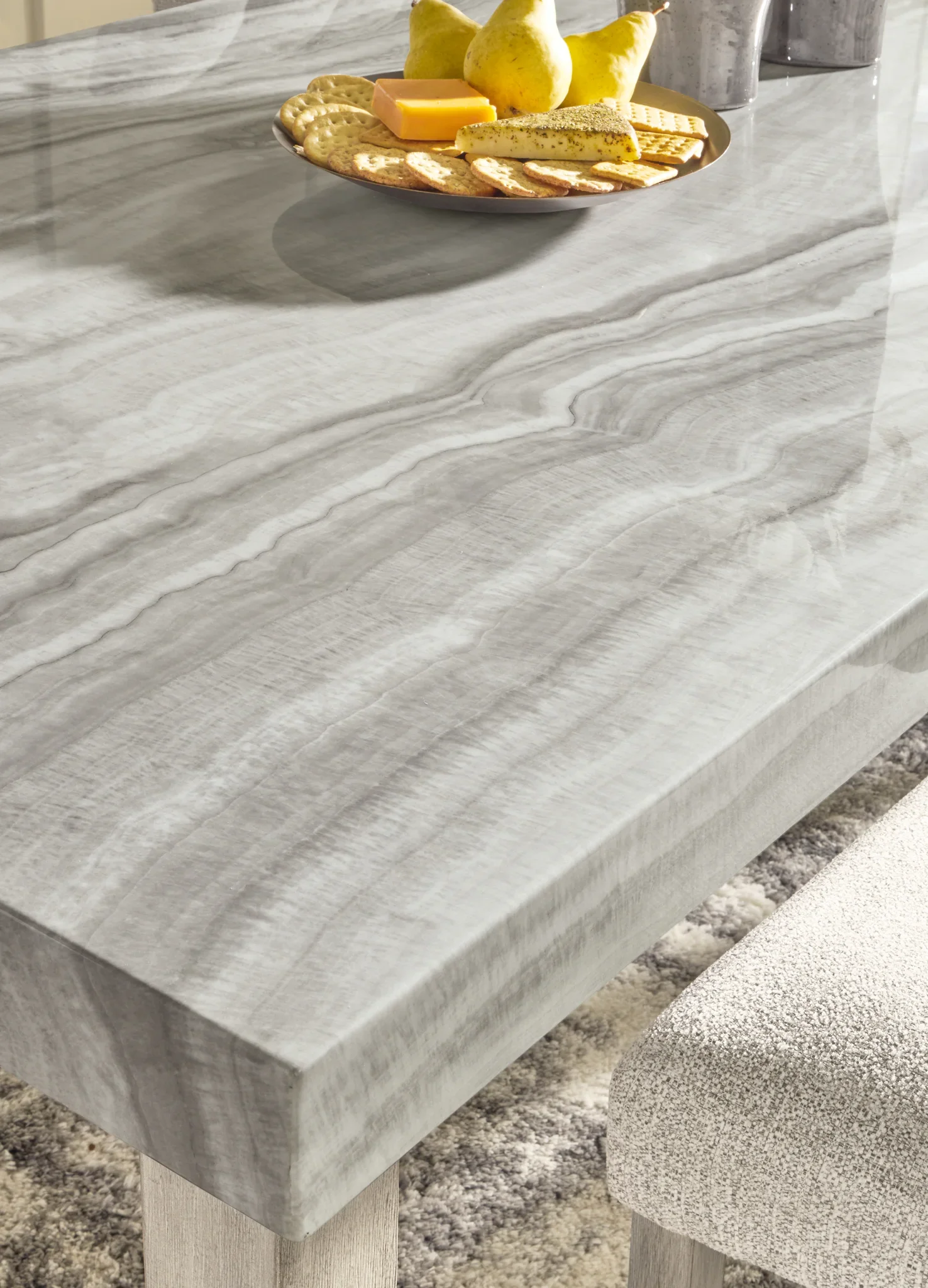 Larawyn - Rectangular Dining Room Table - Bisque - Image 5