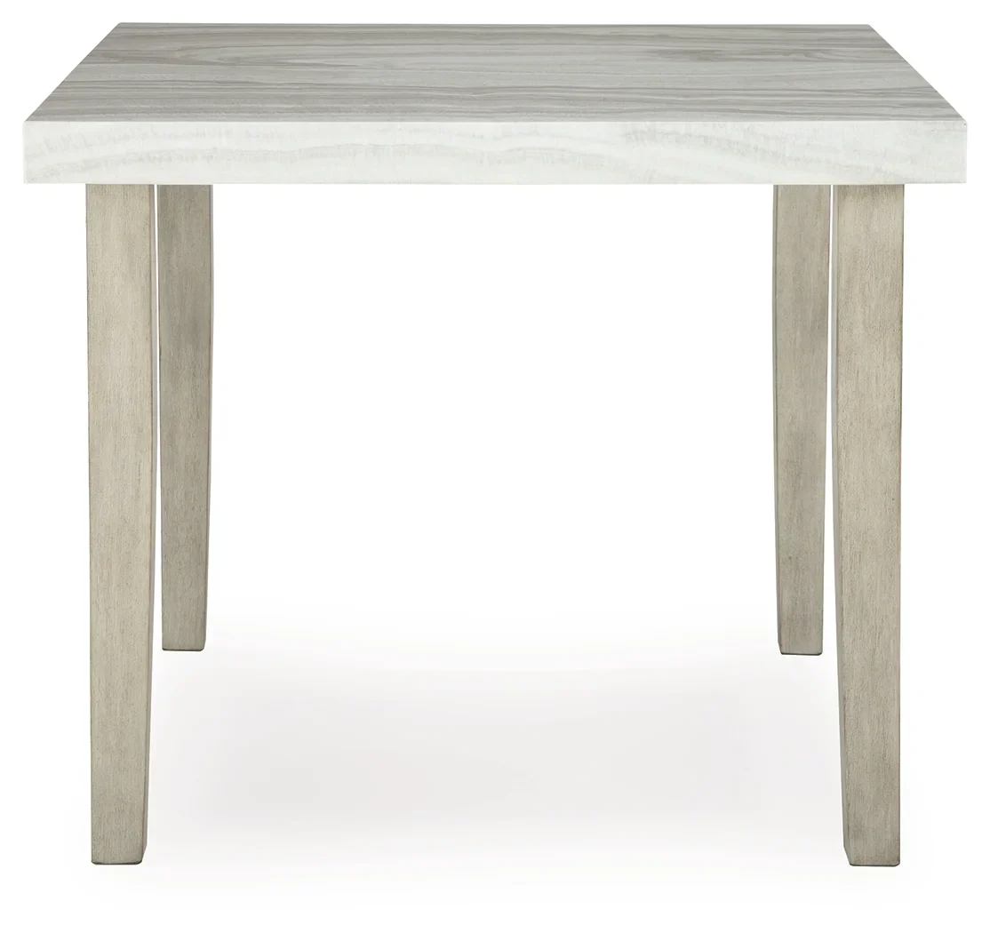 Larawyn - Square Dining Room Counter Table - Bisque - Image 3