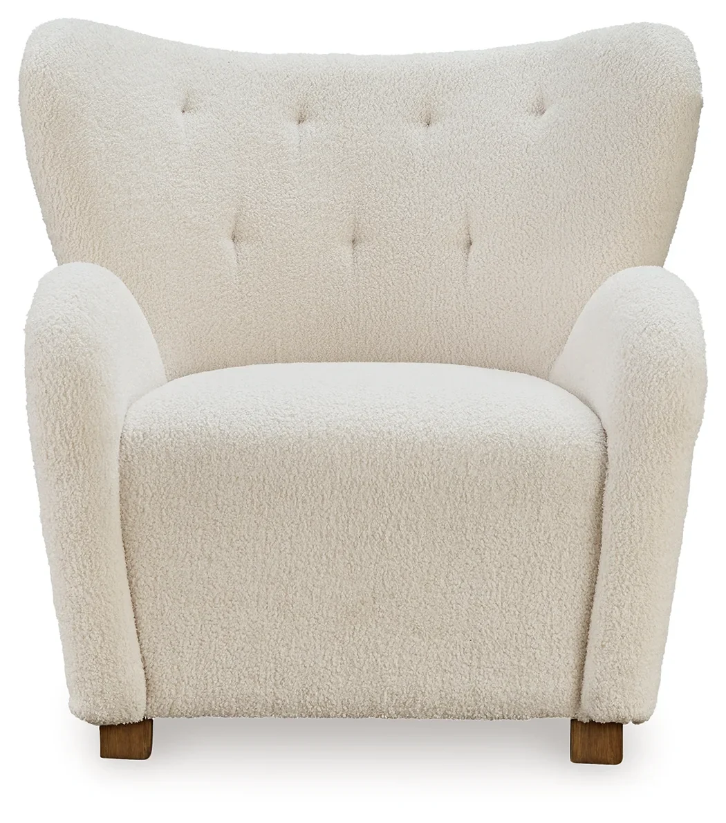 Larbell - Ecru - Accent Chair - Image 3