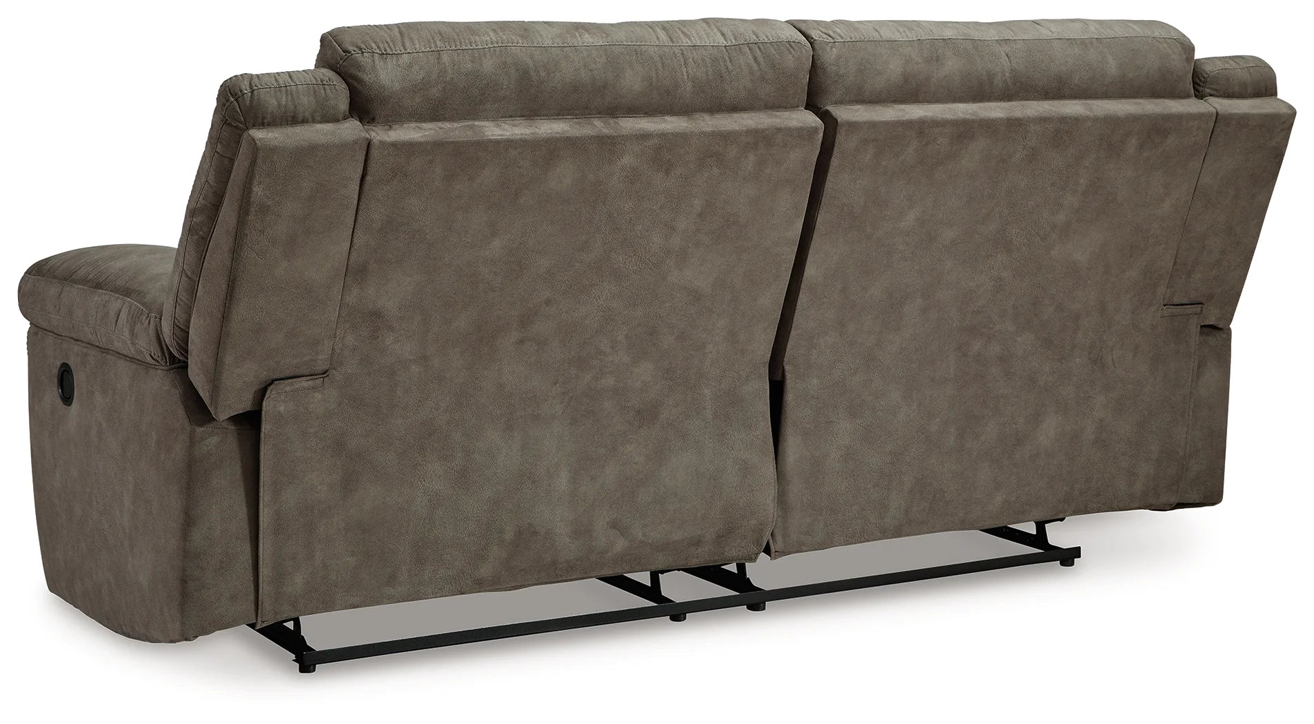 Laresview - Fossil - 2 Seat Reclining Sofa - Image 6