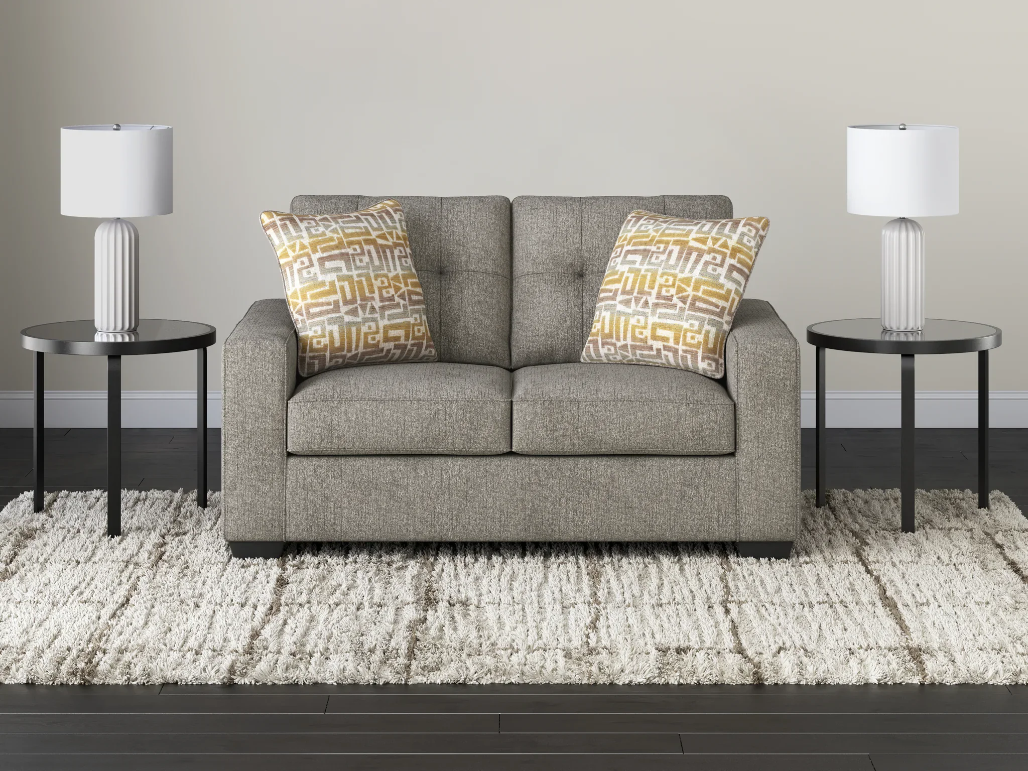 Larimer - Iron - Loveseat - Image 2