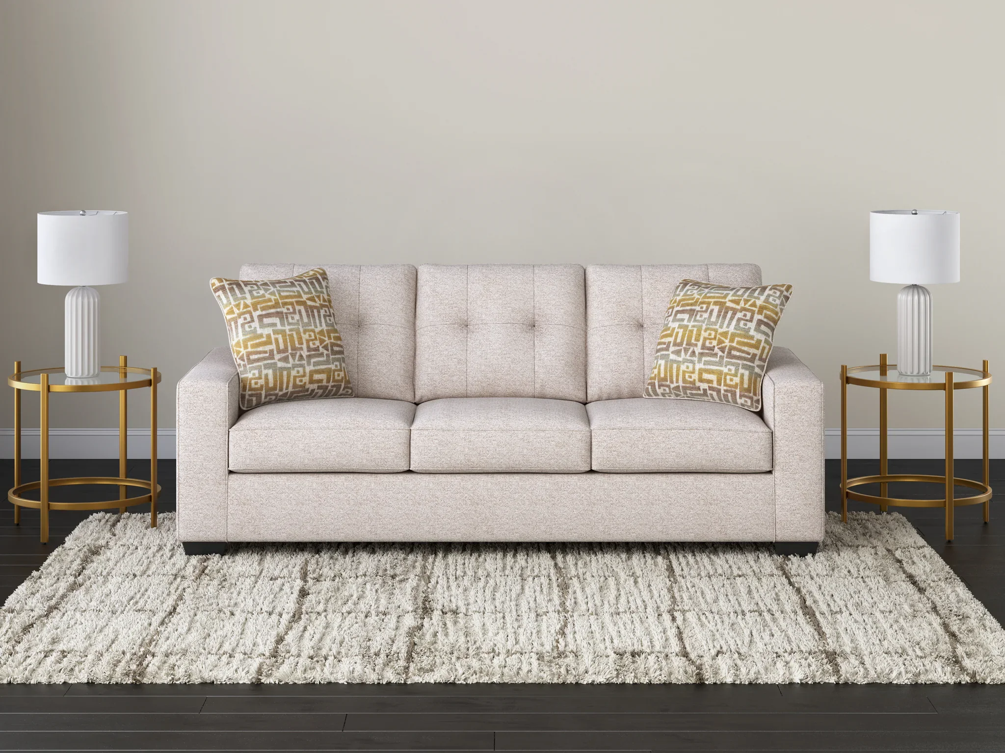 Larimer - Stone - Queen Sofa Sleeper - Image 2
