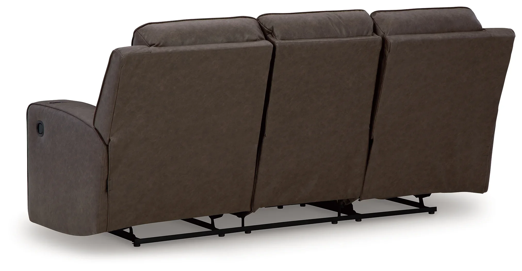 Lavenhorne - Granite - Rec Sofa W/Drop Down Table - Image 4