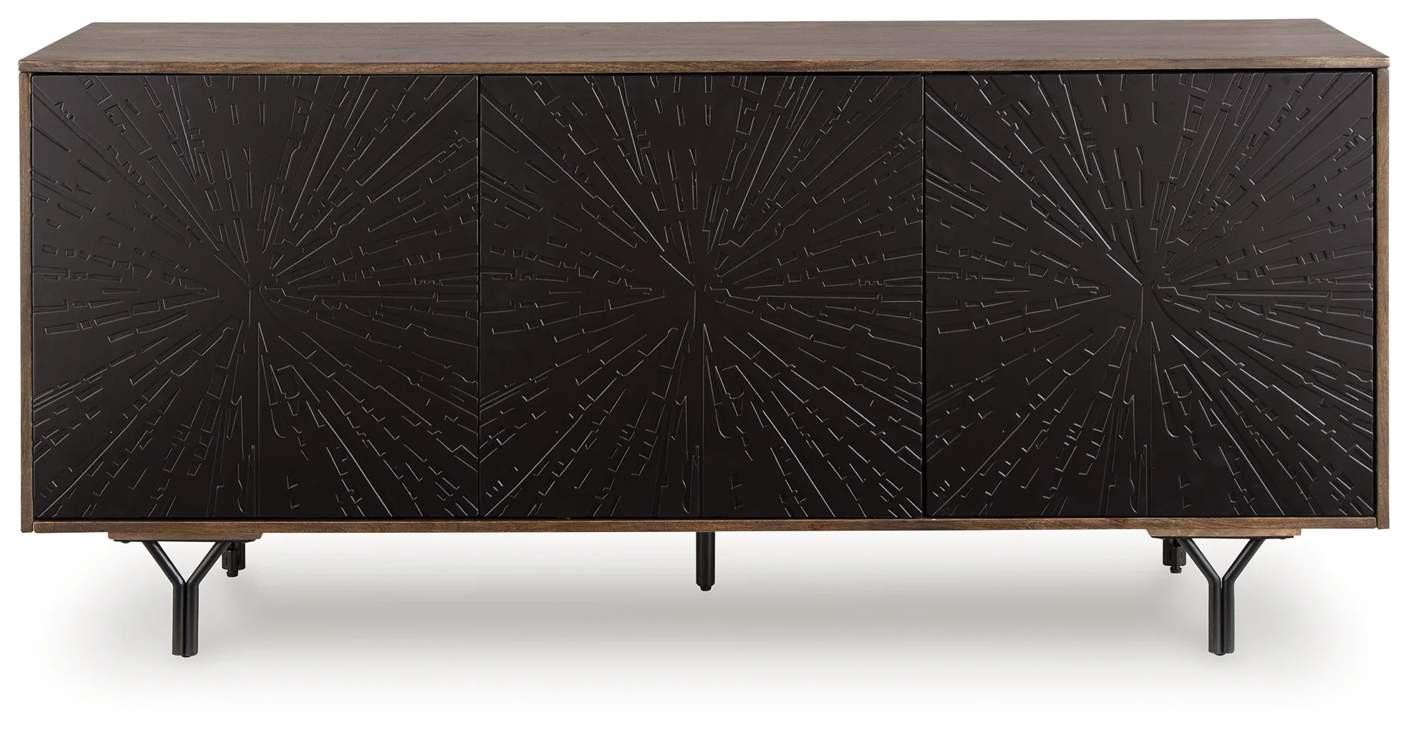 Lavinmont - Multi Brown - Accent Cabinet - Image 4
