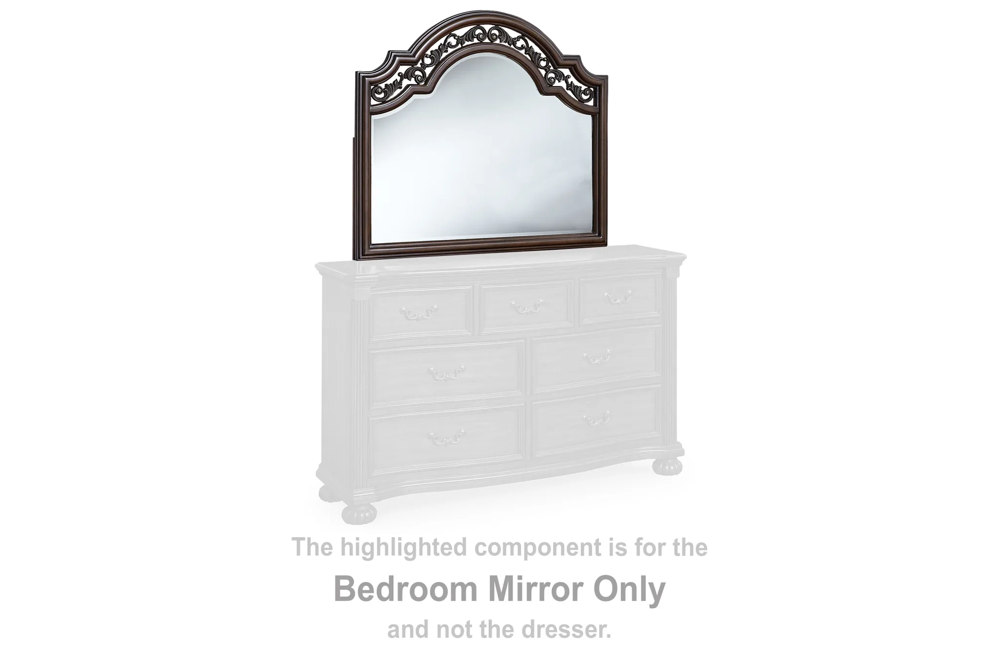 Lavinton - Brown - Bedroom Mirror - Image 2