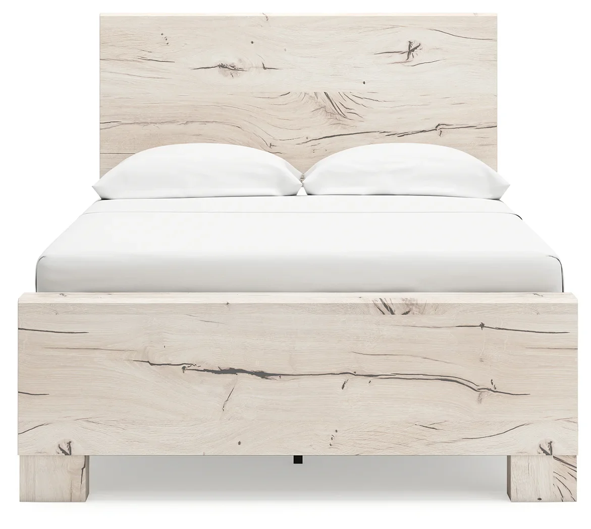 Lawroy - Light Natural - Full Panel Bed - Image 4