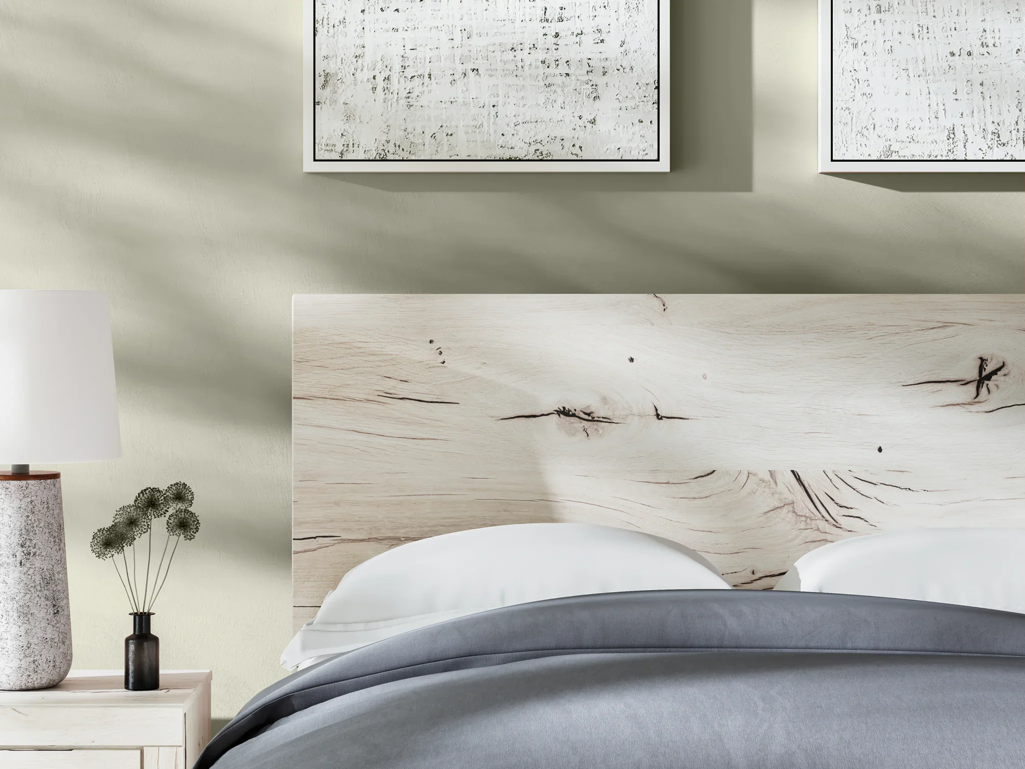 Lawroy - Light Natural - Queen Panel Bed - Image 10