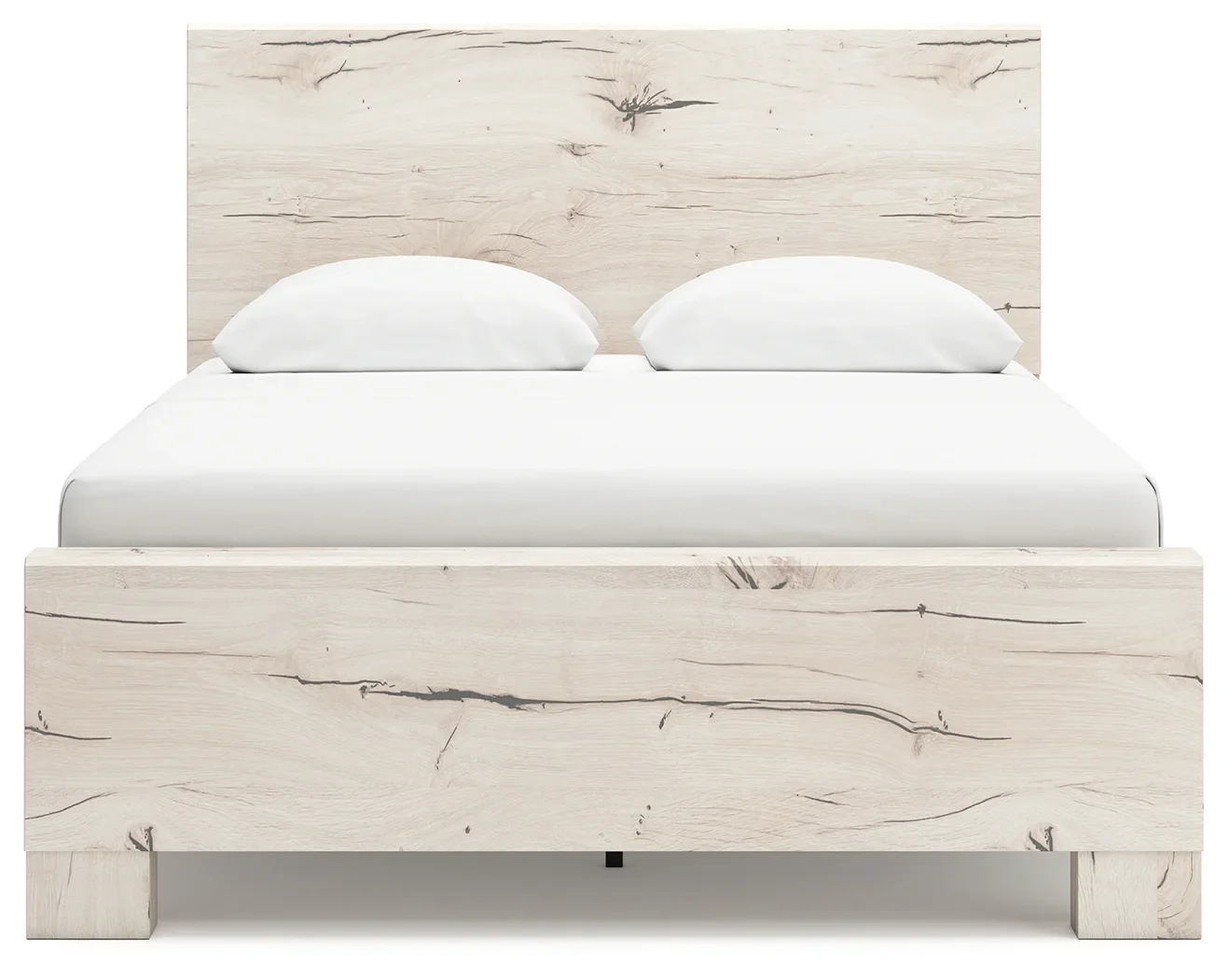Lawroy - Light Natural - Queen Panel Bed - Image 4