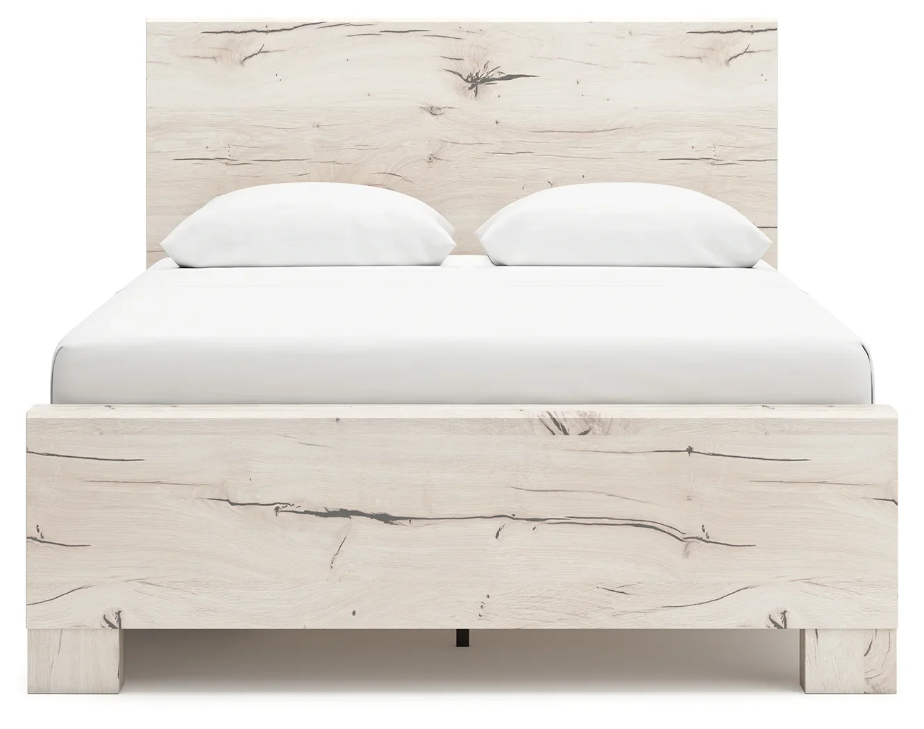 Lawroy - Light Natural - Queen Panel Bed With Under Bed Storage - Image 5