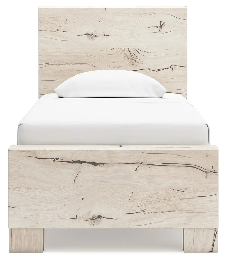 Lawroy - Light Natural - Twin Panel Bed - Image 3