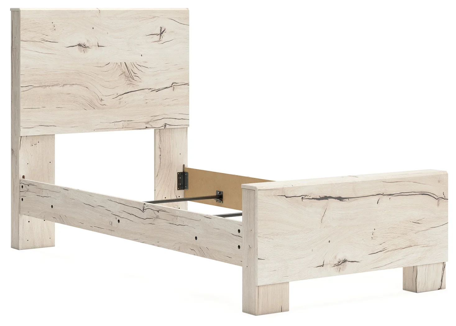 Lawroy - Light Natural - Twin Panel Bed - Image 6